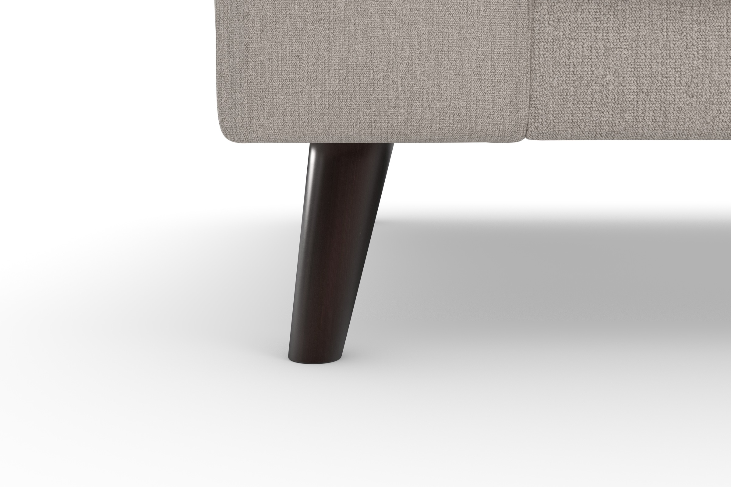 TRENDMANUFAKTUR Ecksofa »Lumber Jack, elegantes Designsofa, zeitlos modern, hoher Sitzkomfort«, wahlweise mit Bettfunktion u. Bettkasten, L-Form