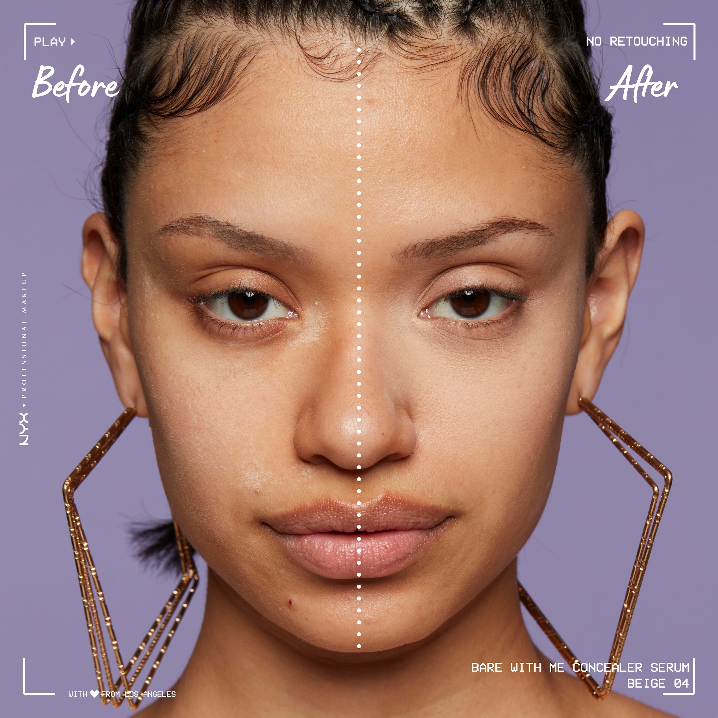 NYX Concealer »Bare With Me Concealer Serum«, mit hoher Deckkraft