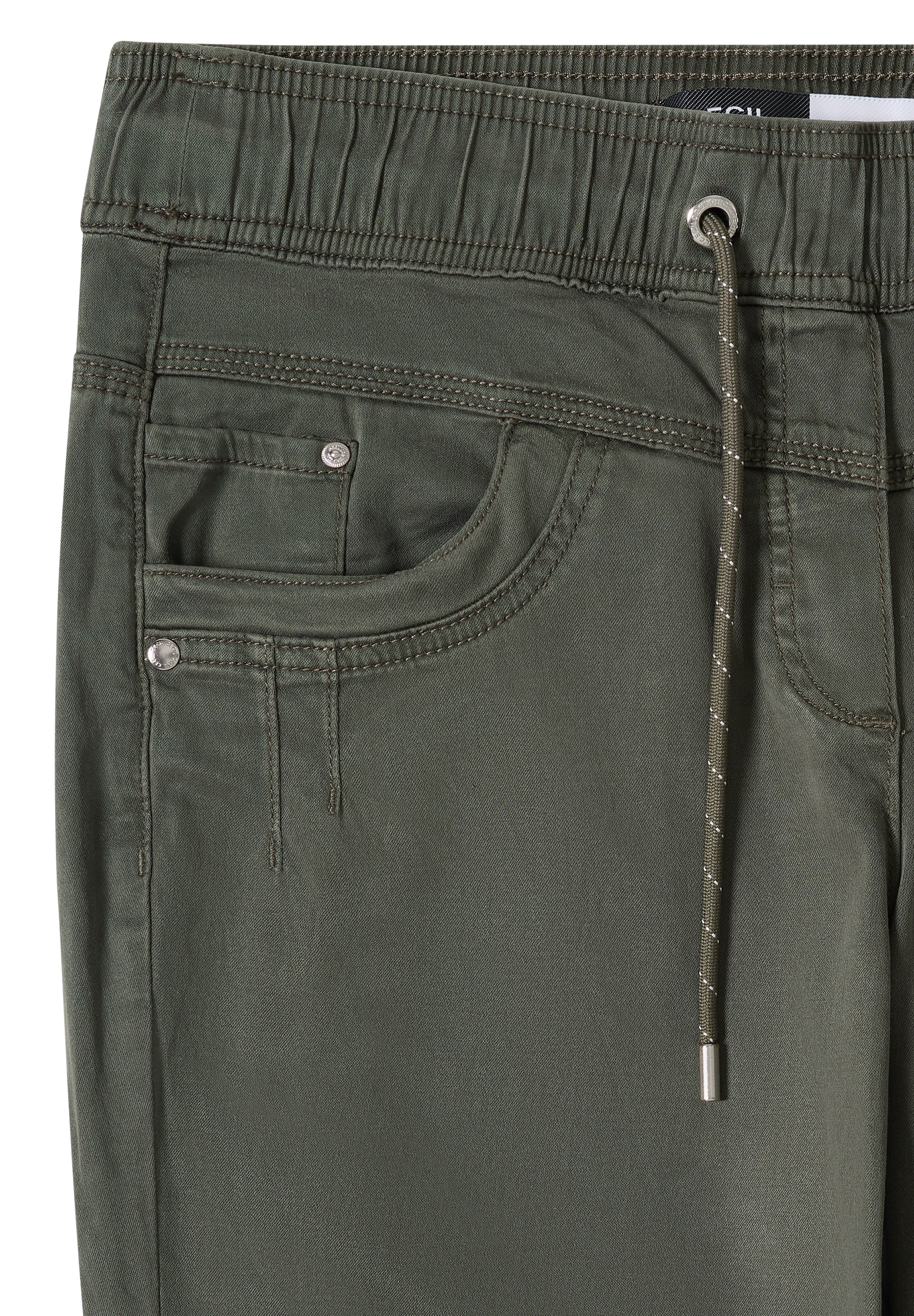 Cecil Stoffhose »Style Tracey«  mit elastischem Bund und Kordelzug