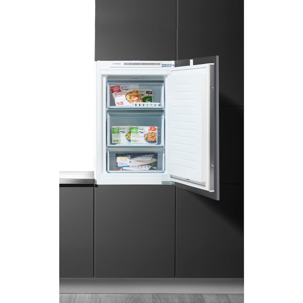 BOSCH Einbaugefrierschrank »GIV21VSE0«, 4, 87,4 cm hoch, 54,1 cm breit