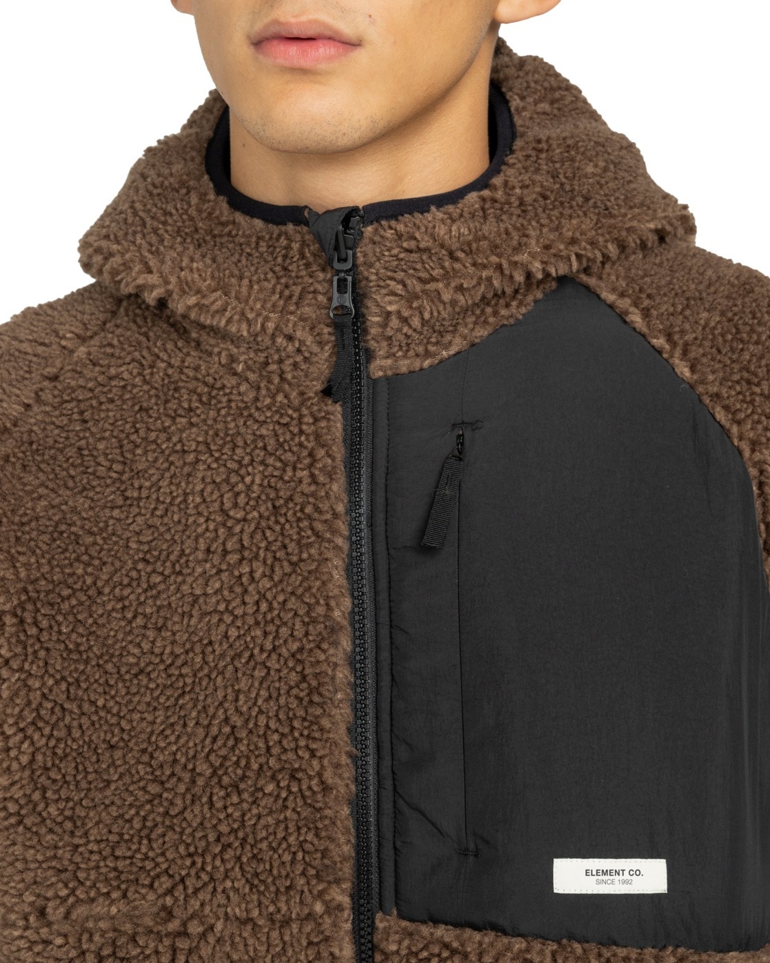Element Outdoorjacke »Wolfe Sherpa« mit Kapuze