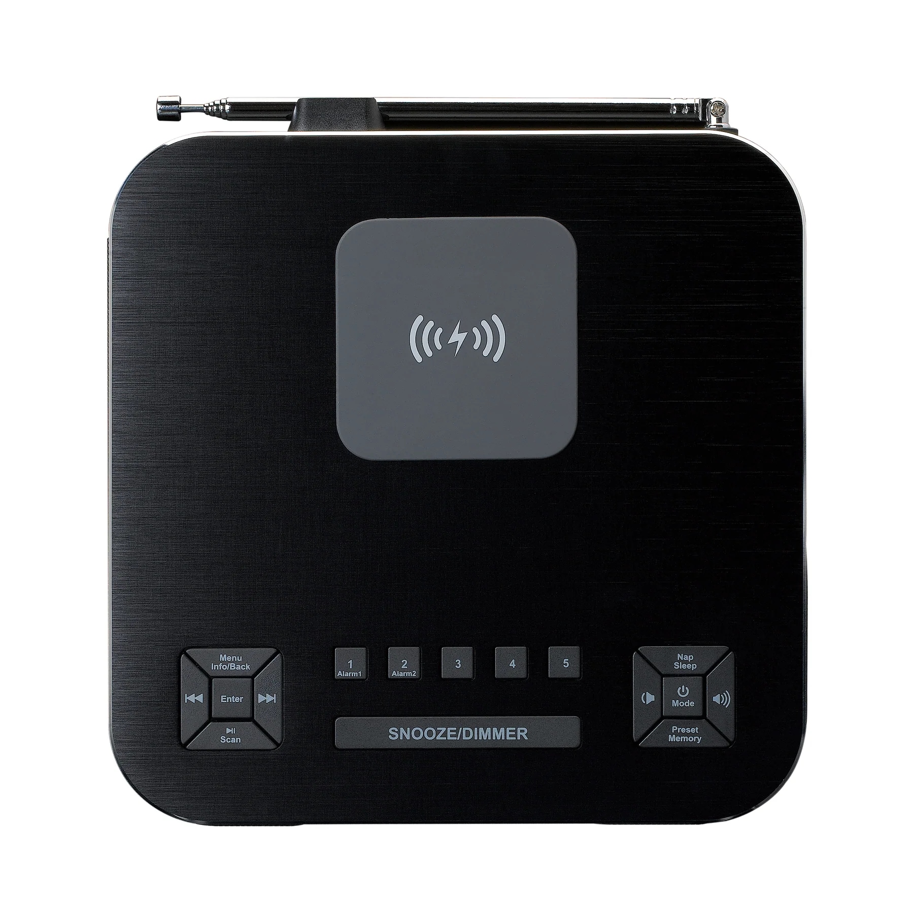 Lenco Uhrenradio »CR-650BK« (Bluetooth Digitalradio (DAB+) | FM-Tuner ) FM‑Radiowecker, LED‑Display, 2 Weckzeiten