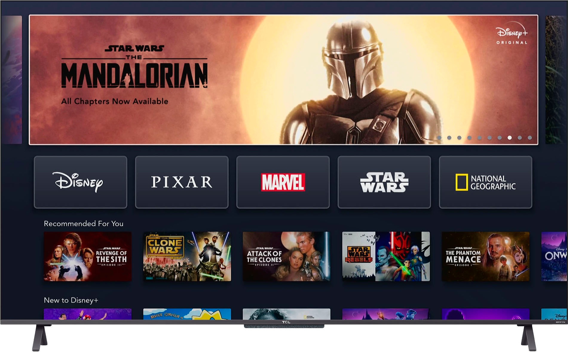 TCL QLED-Fernseher »50C722X1«, 4K Ultra HD, Smart-TV-Android TV, Android 11, Onkyo-Soundsystem