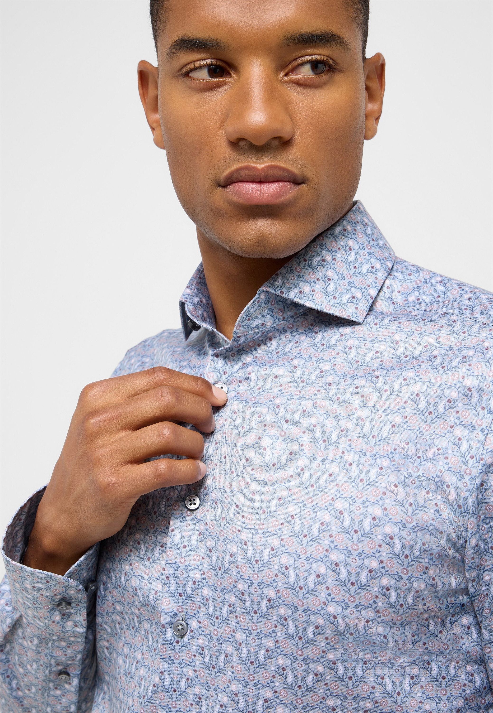 Eterna Langarmhemd »SLIM FIT«