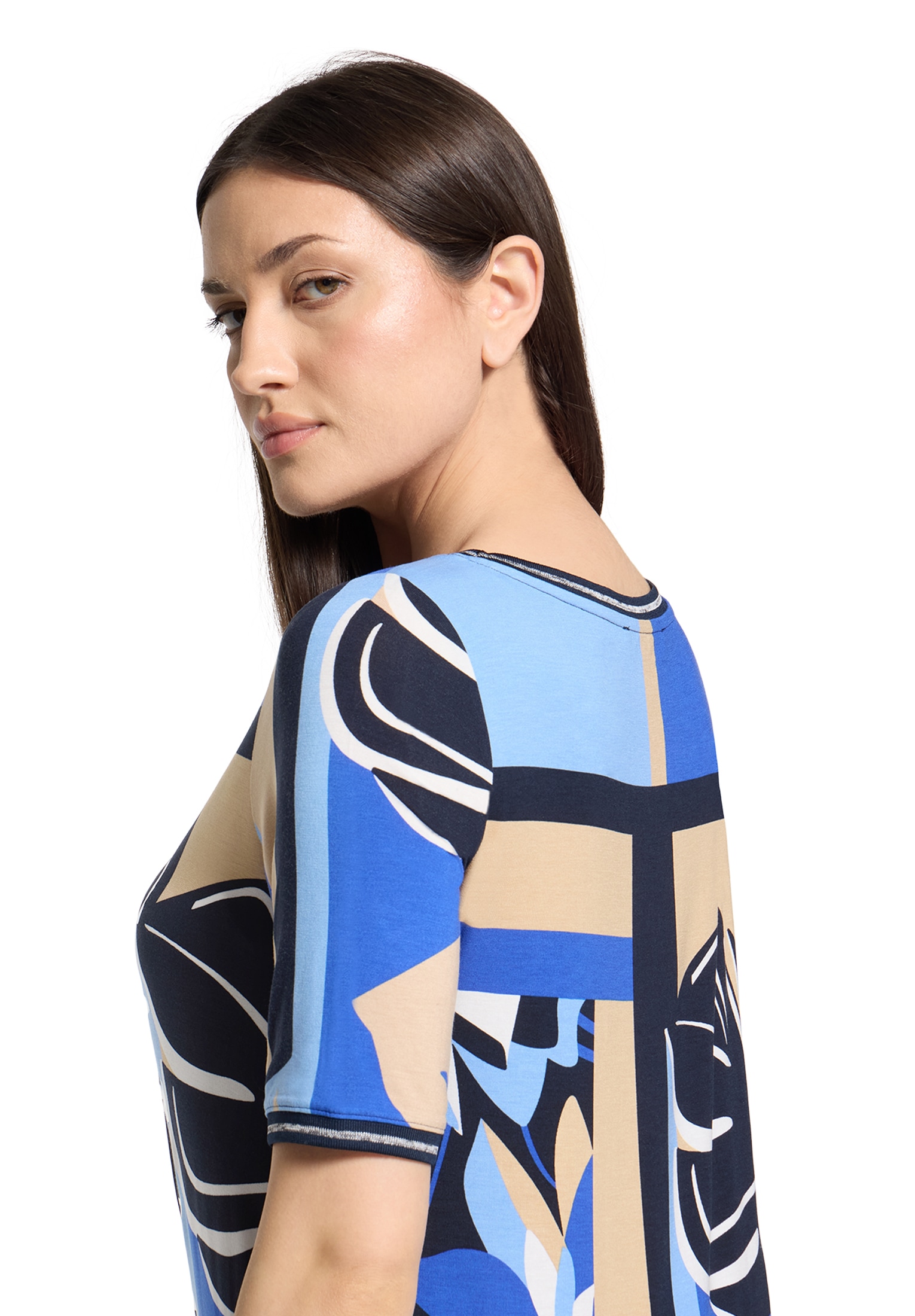 Betty Barclay Rundhalsshirt »Casual-Shirt mit Tunnelzug«