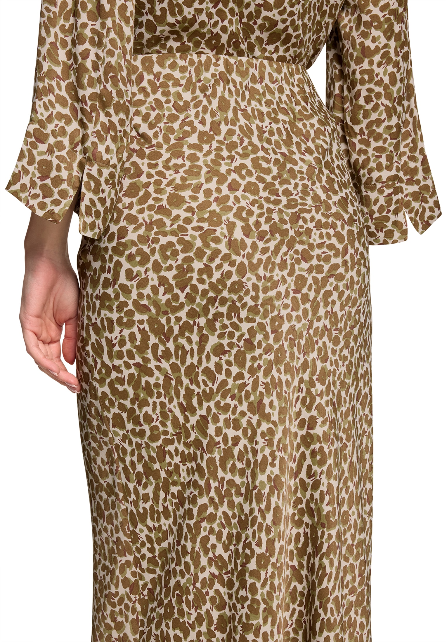 Betty Barclay Satinrock »Satinrock mit Leoprint«