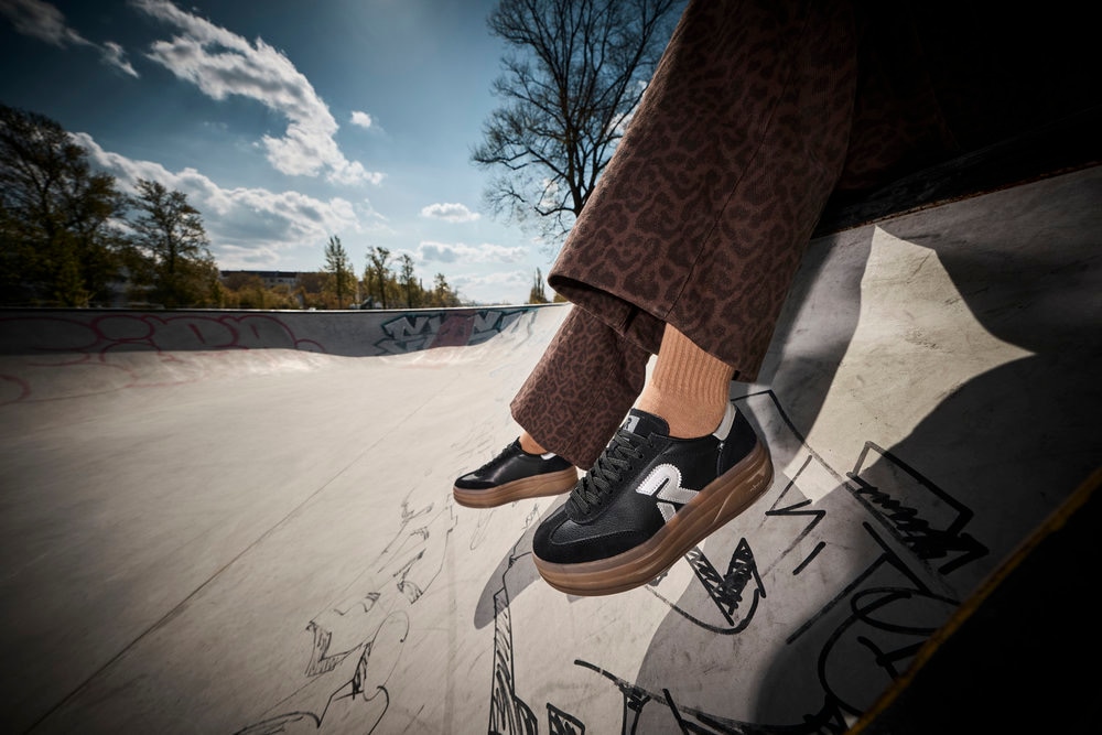 Rieker Plateausneaker »Swing2GO«  Retro-Sneaker, Schnürschuh, Halbschuh mit trendiger Plateausohle
