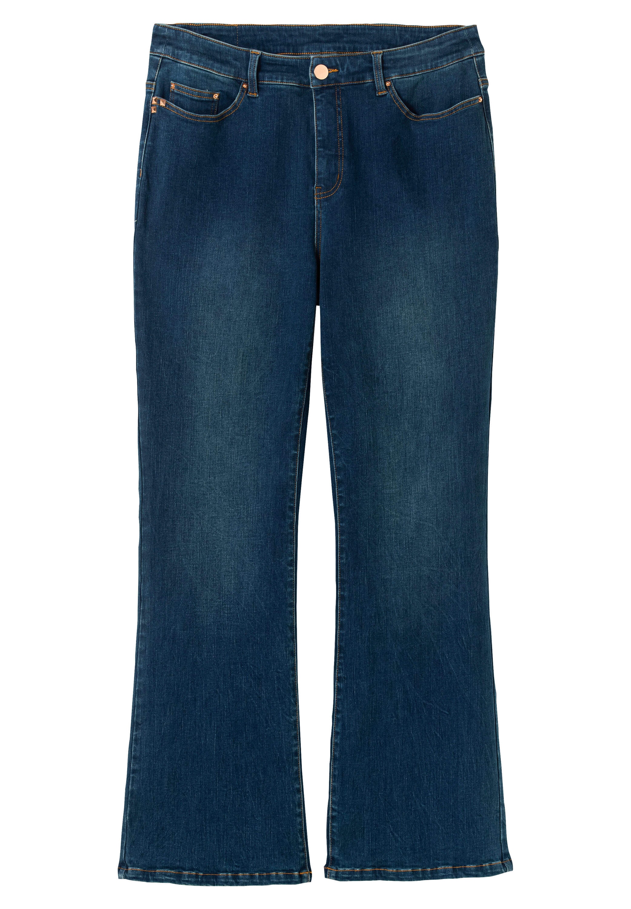 Sheego Bootcut-Jeans »Bootcut-Jeans Jeans mit Bodyforming-Effekt, Bootcut« mit Bodyforming-Effekt