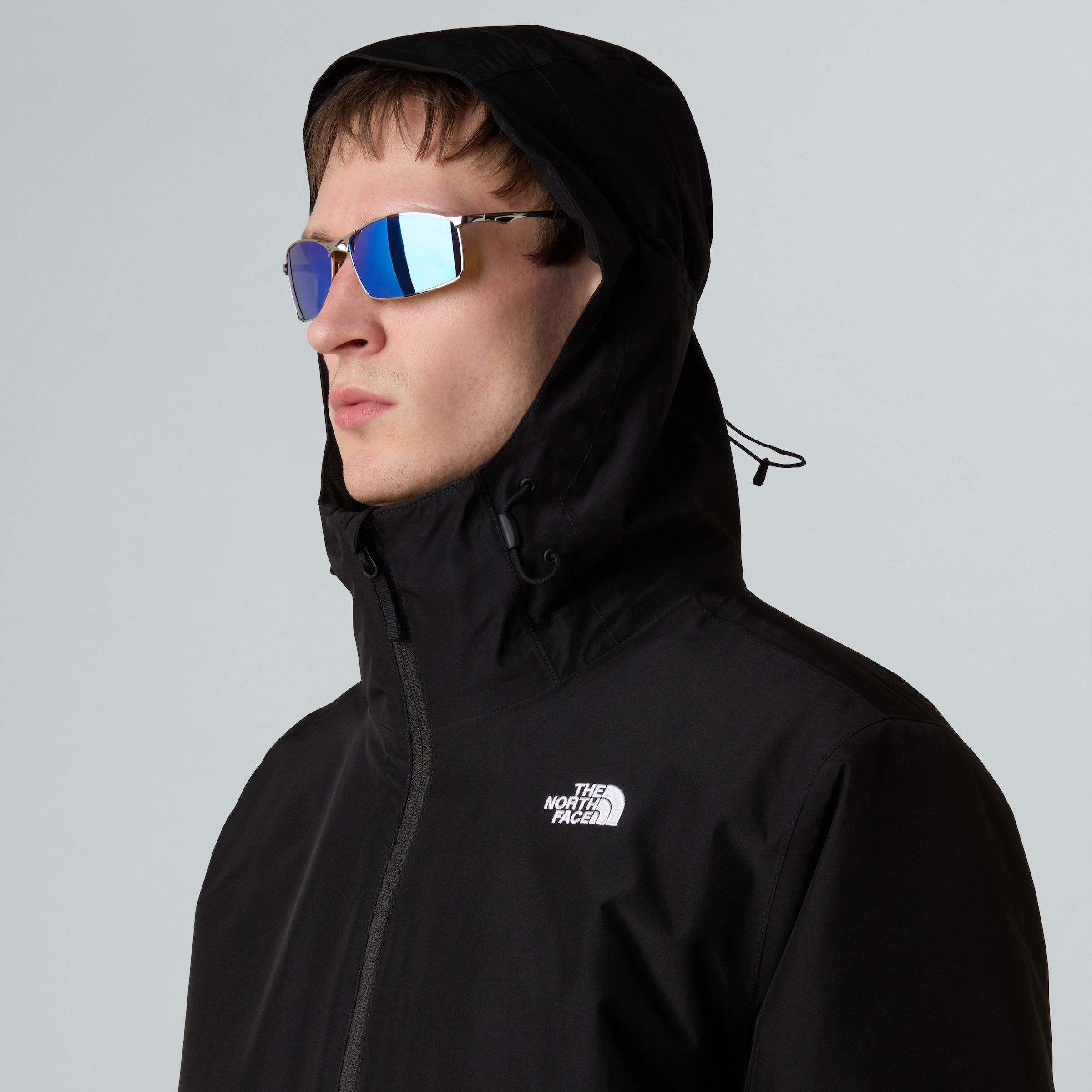 The North Face 3-in-1-Funktionsjacke »M CARTO MONO TRICLIMATE HOODED JACKET«, (1 St.), 3-in-1, wasserdicht, atmungsaktiv – Übergangsjacke