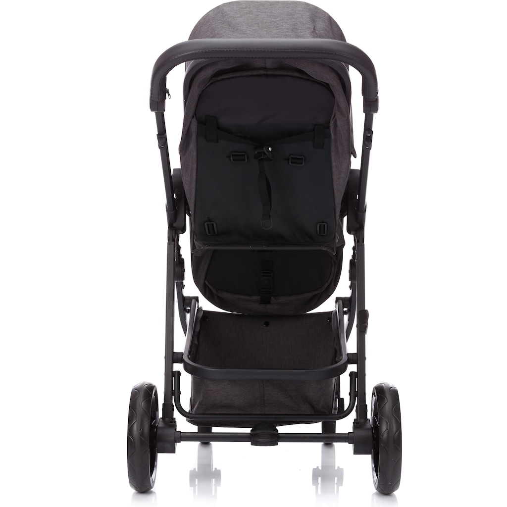 Fillikid Kombi-Kinderwagen »Panther, dunkelgrau«, 22 kg, mit Babyschale; Kinderwagen