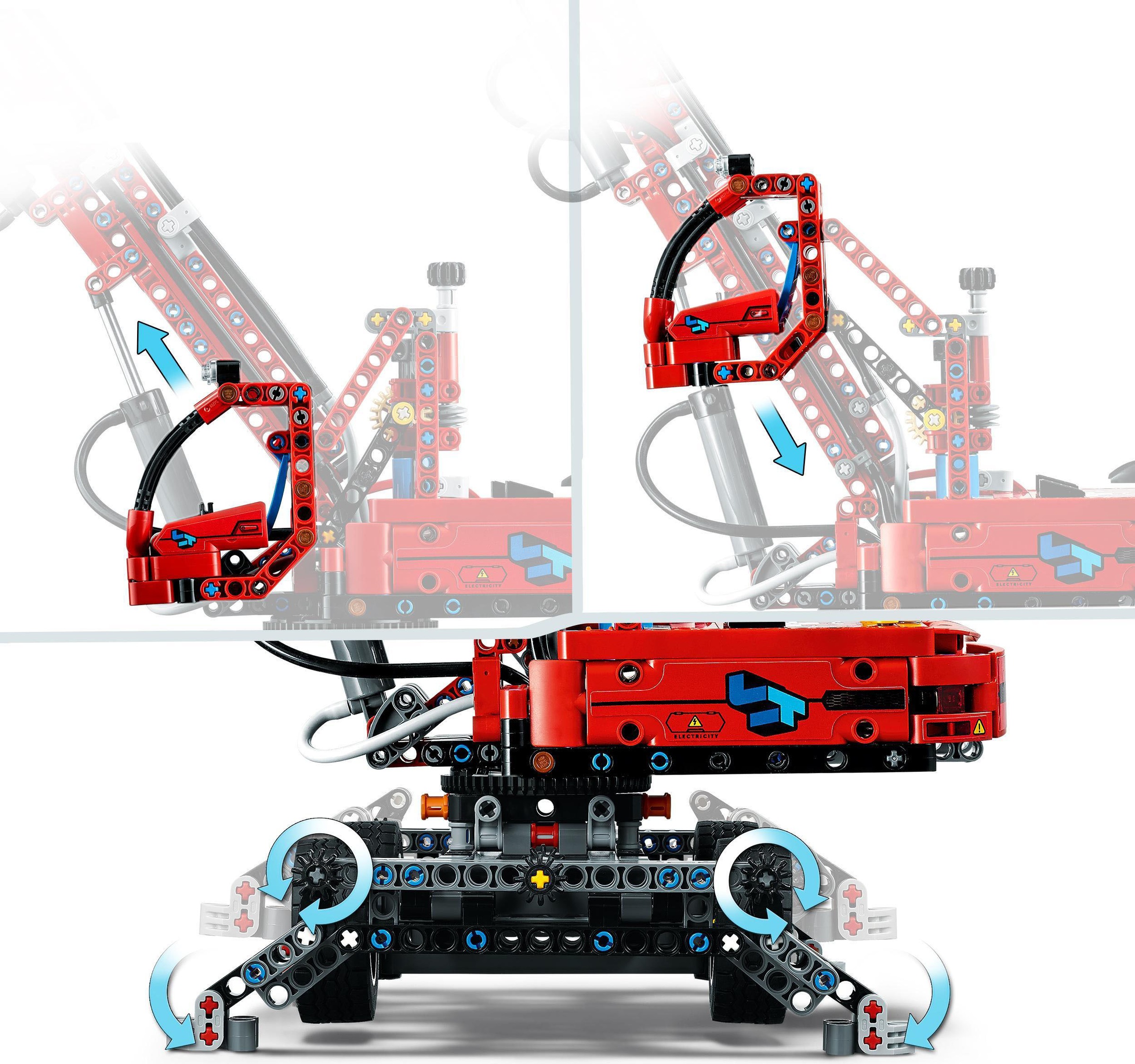 LEGO® Konstruktionsspielsteine »Umschlagbagger (42144), LEGO® Technic«, (835 St.)