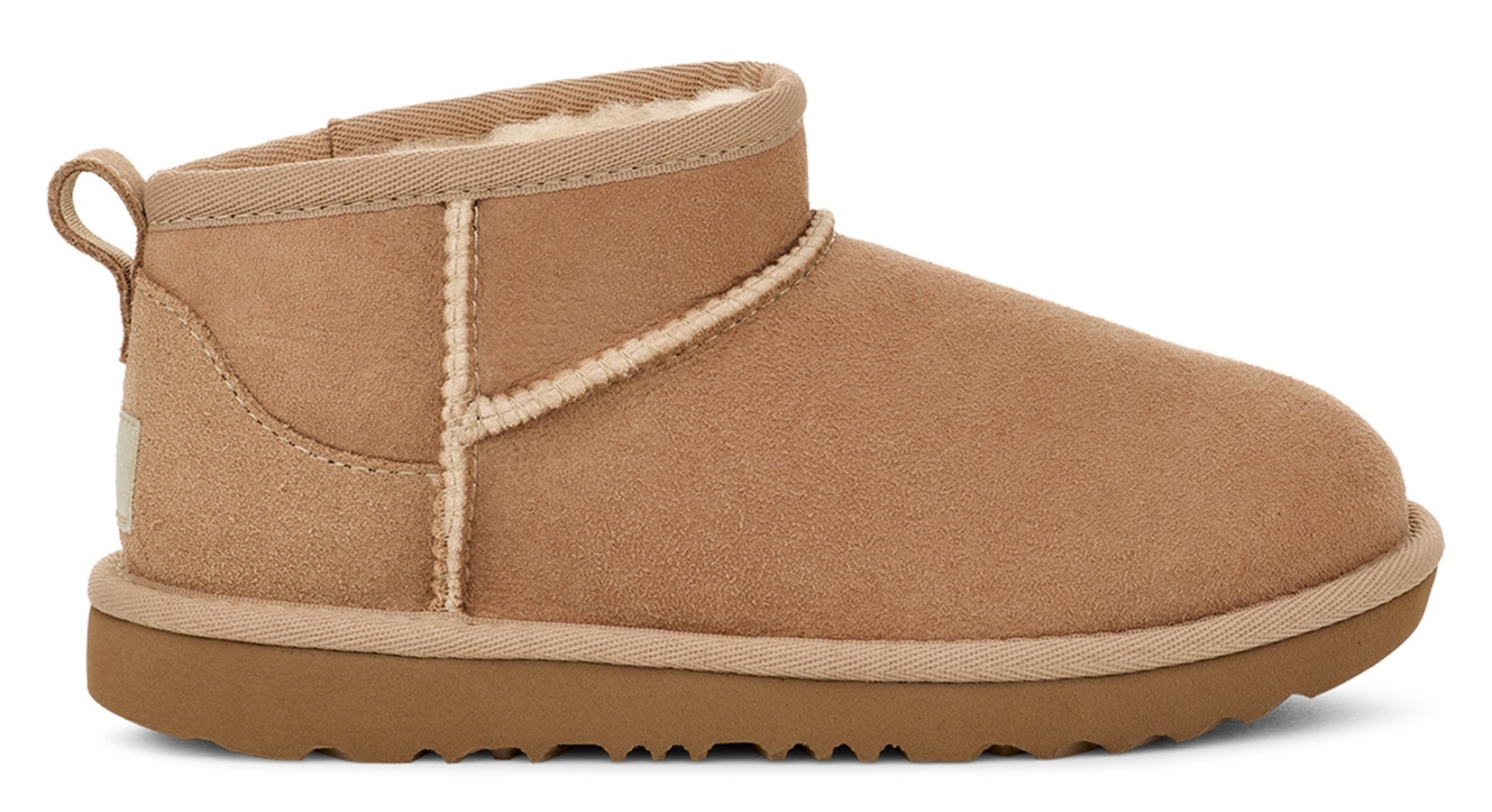UGG Winterboots »Classic Ultra Mini«, Schlupfstiefel, Winterstiefel, Boots mit Lammfellfutter