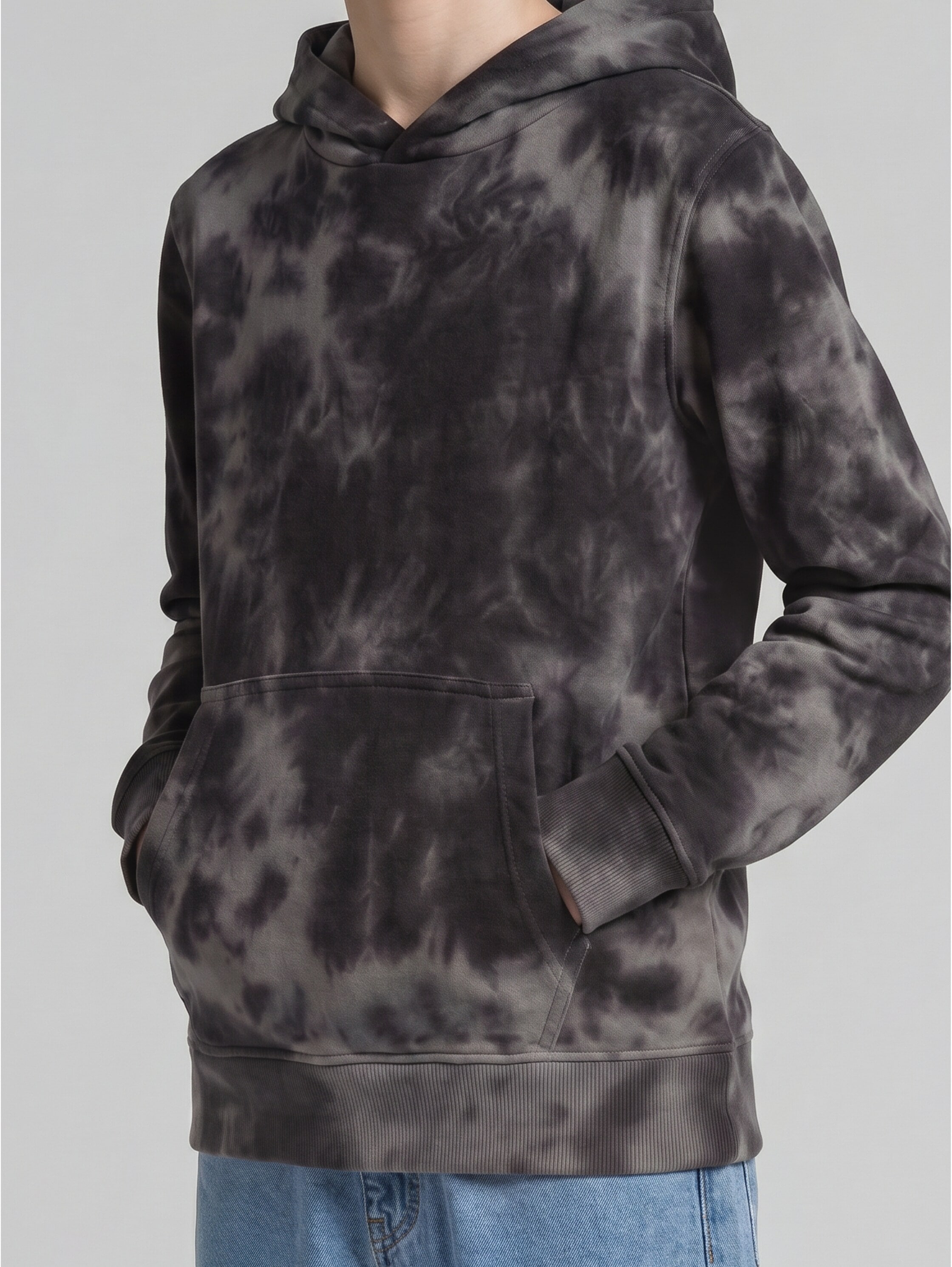 TOM TAILOR Kapuzensweatshirt , mit Batik-Muster, für Boys
