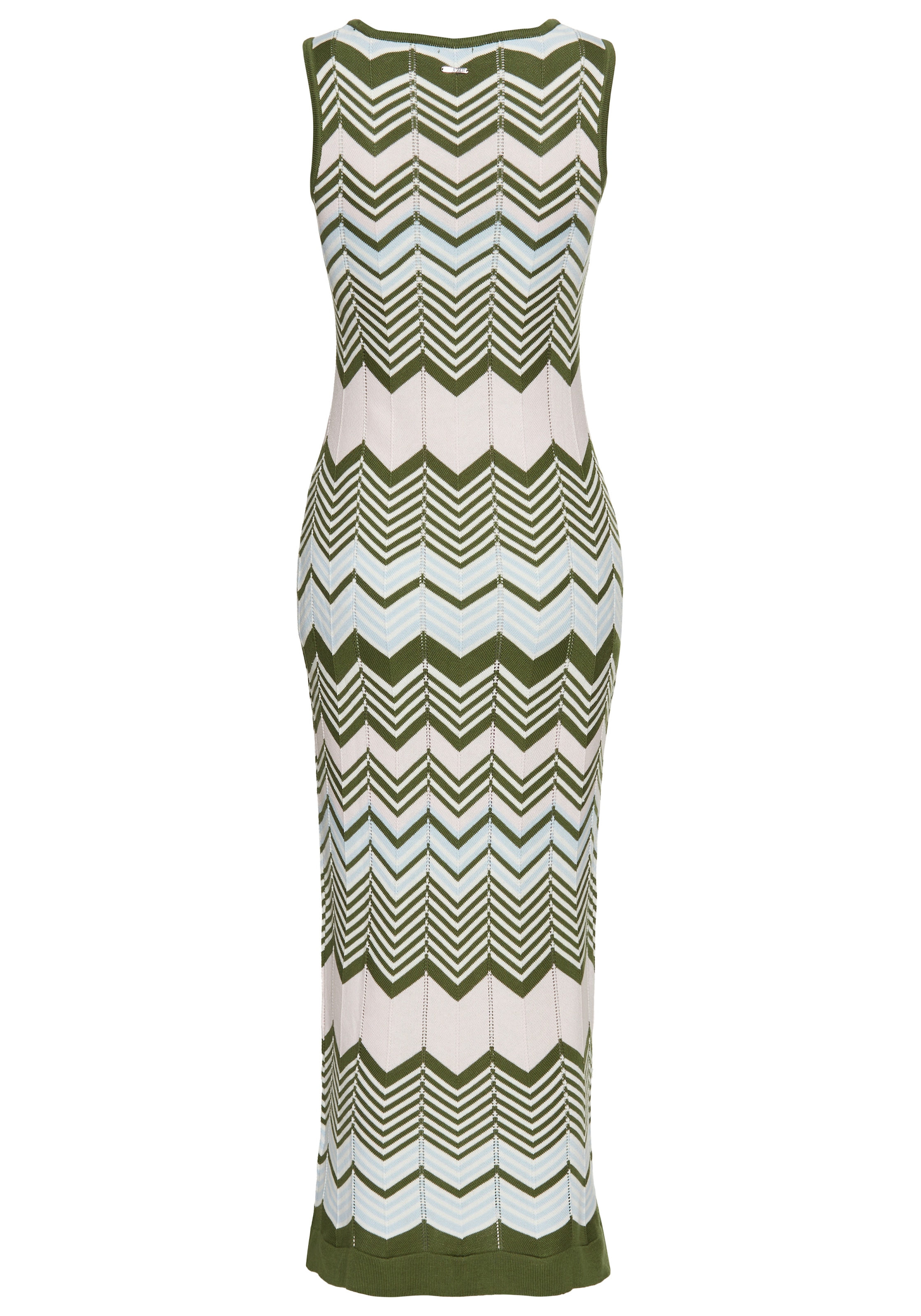 Laura Scott Strickkleid, in modischem Zickzack-Muster