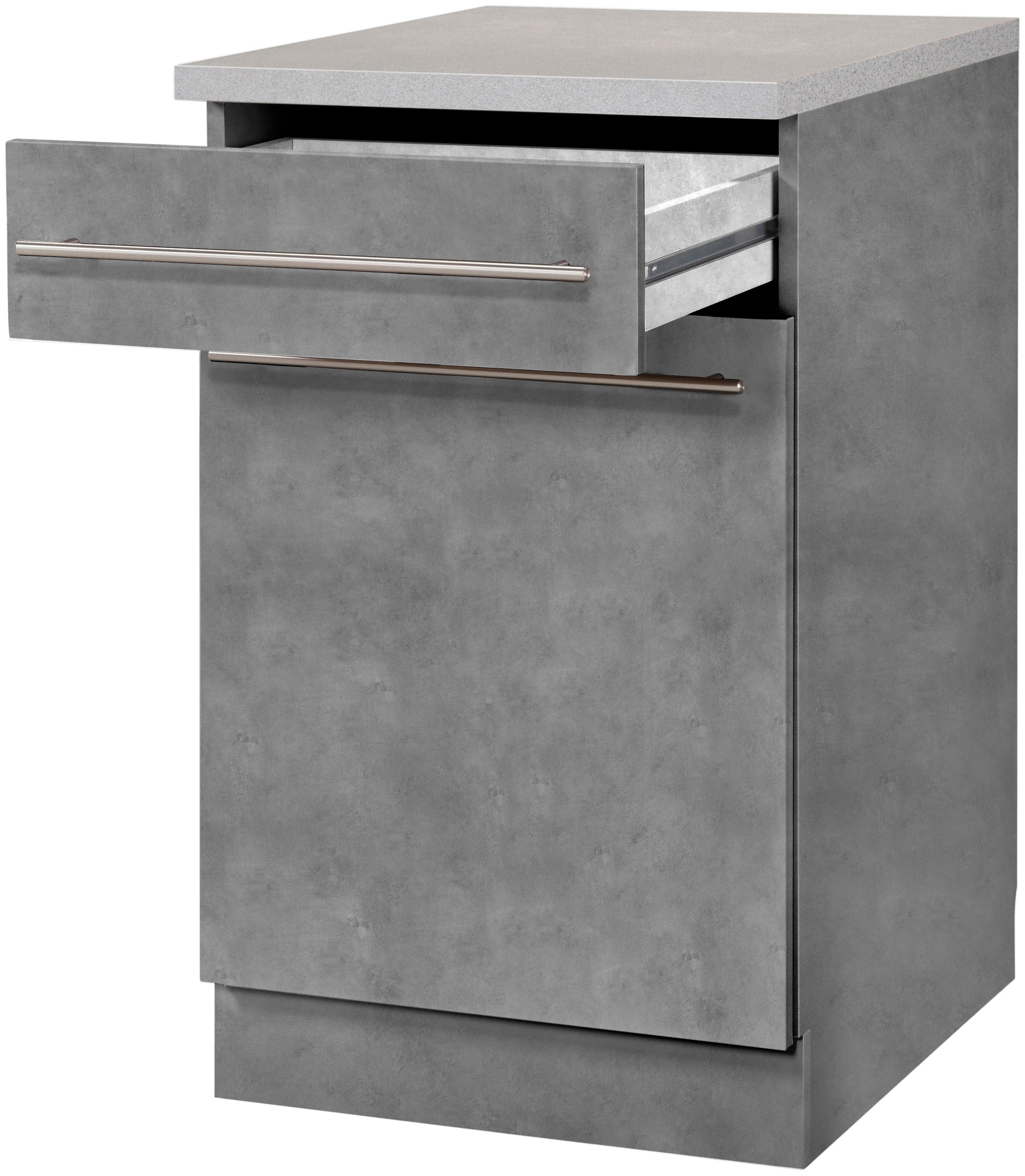 wiho Küchen Unterschrank »Chicago«, 60 cm breit, 1 Schubkasten und 1 Tür