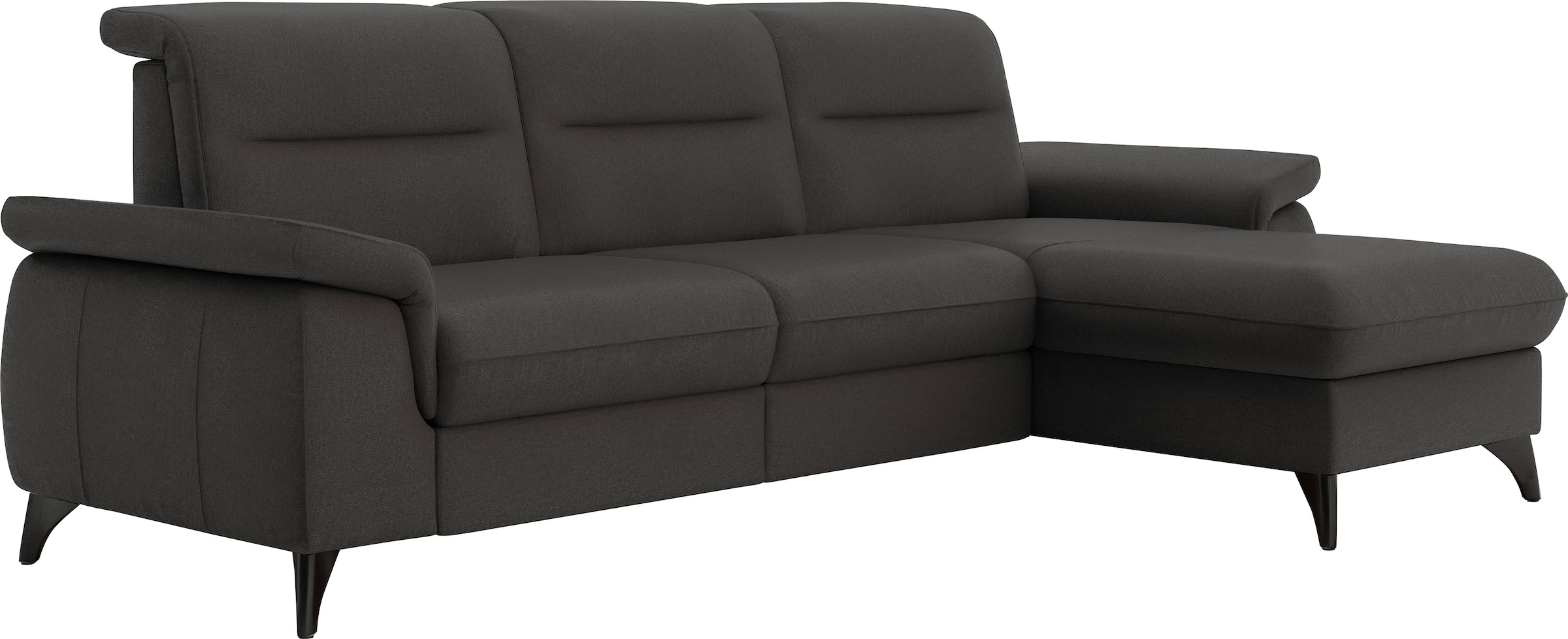 sit&more Ecksofa »Astoria L-Form«, wahlweise mit motorischer Relaxfunktion