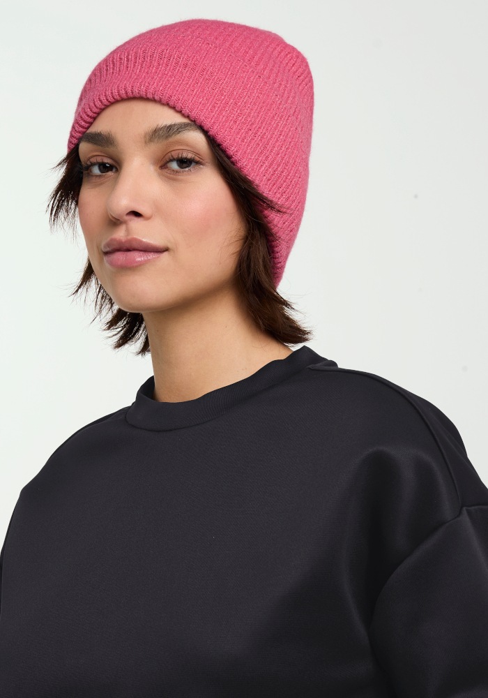 Jack Wolfskin Beanie »FUZZY BEANIE« Strickmütze, superweich, urbaner Look