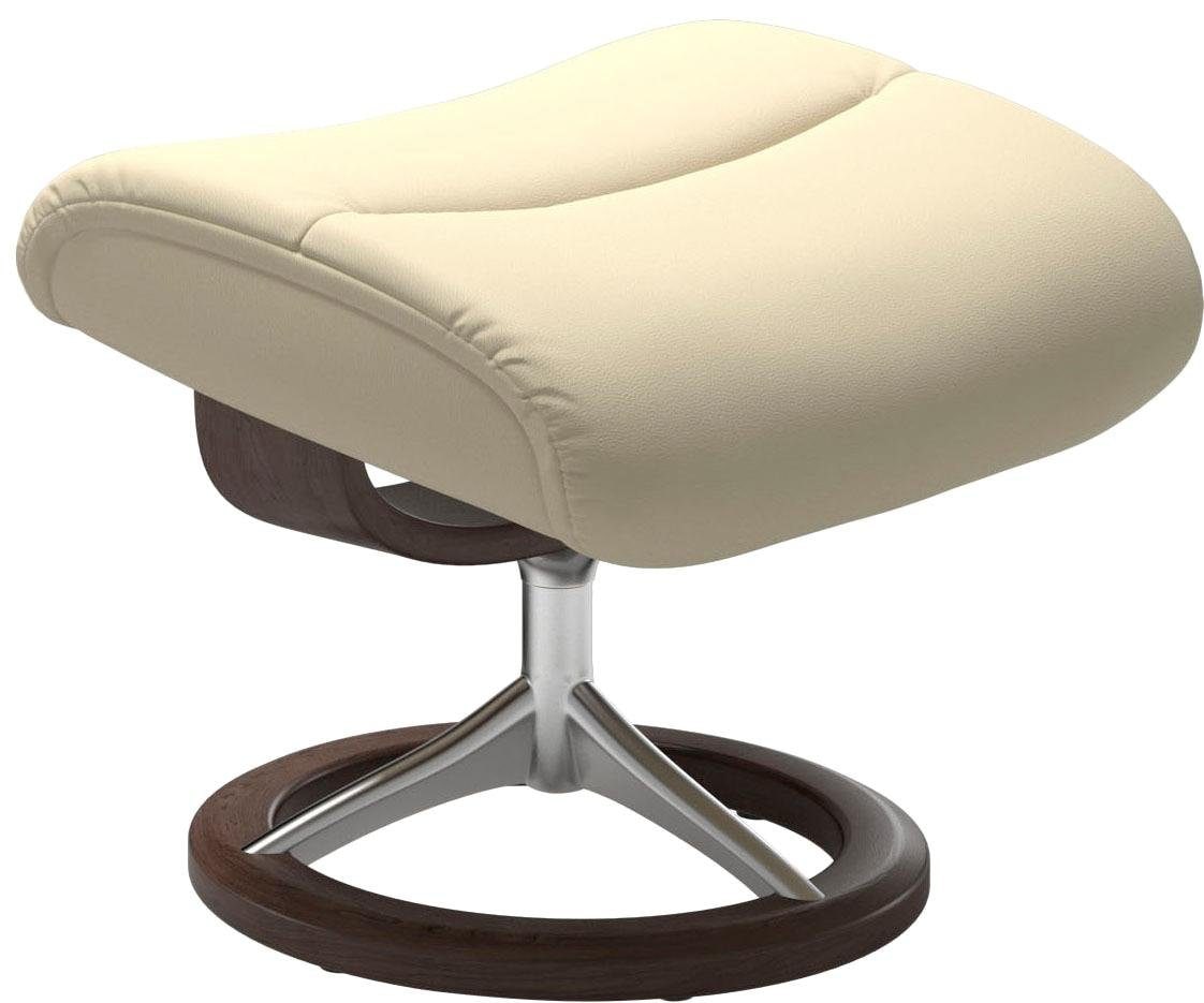 Stressless® Relaxsessel »View« Set, Relaxsessel mit Hocker,  mit Signature Base, Größe S,Gestell Wenge