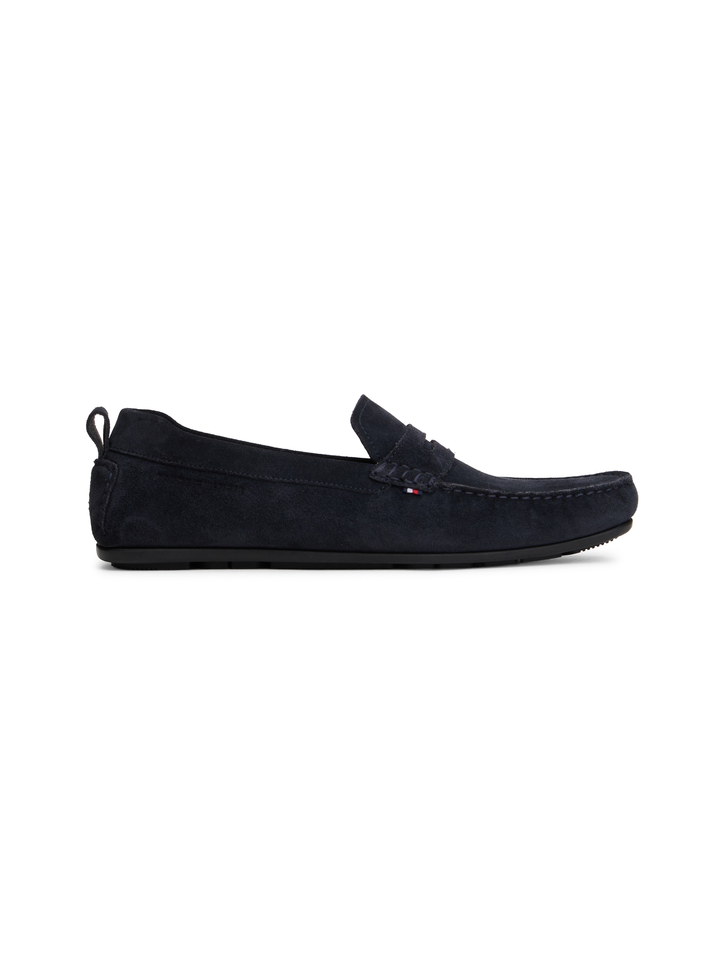 Tommy Hilfiger Slipper »CORE HILFIEGR SUEDE DRIVER«  Flats, Schlupfschuh in Mokassin-Optik