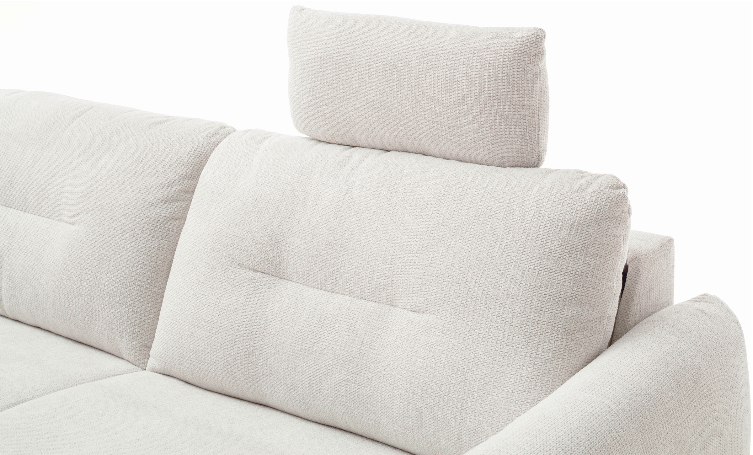 Home affaire Kopfstütze »Clevina, variabel einsteckbar, Breite 55 cm« im passenden Bezug zum Schlafsofa Clevina erhältlich