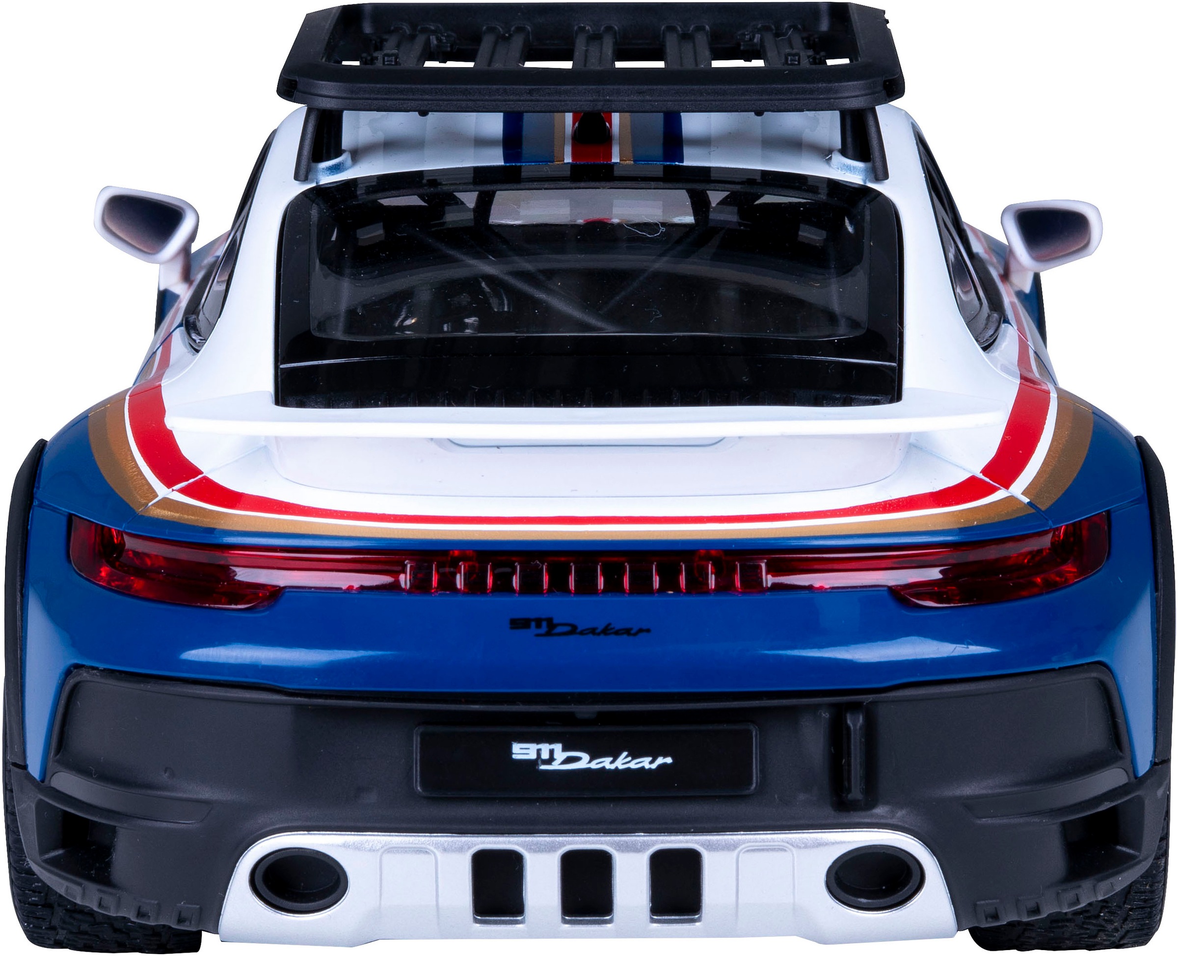 Jamara RC-Auto »Porsche 911 Dakar Performance 1:14 blau 2,4GHz«, mit LED Licht