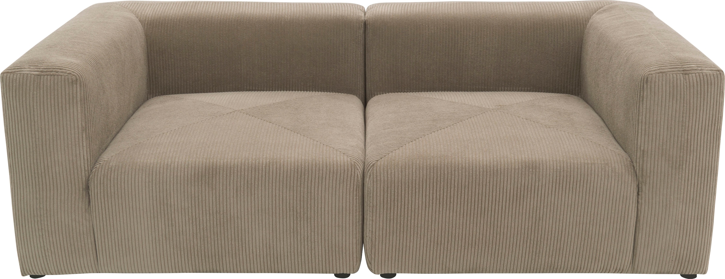 RAUM.ID 2-Sitzer »Gerrid« im Cordbezug, bestehend aus zwei Eckelementen