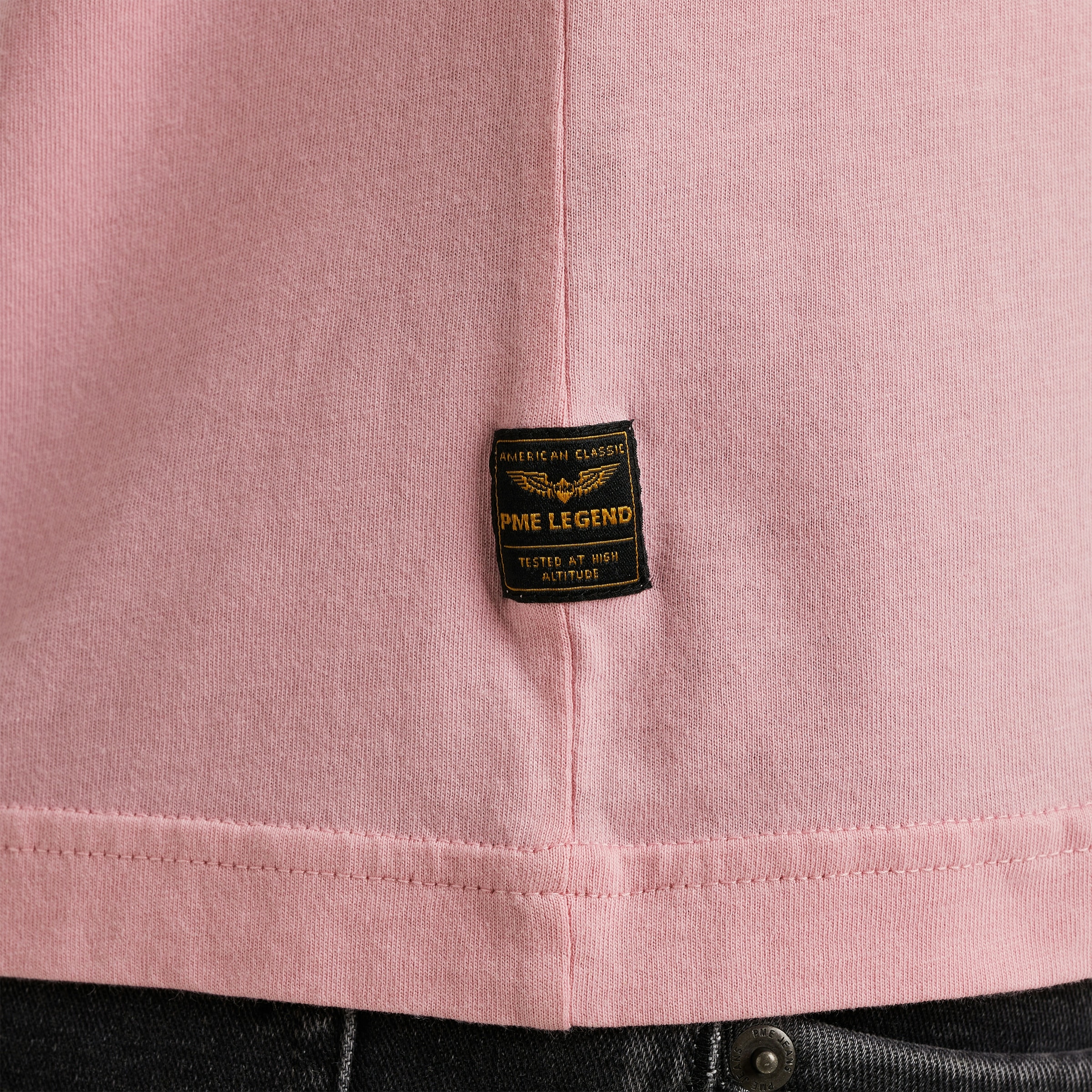 PME LEGEND T-Shirt »Short sleeve r-neck single jersey play«, mit Logo Print