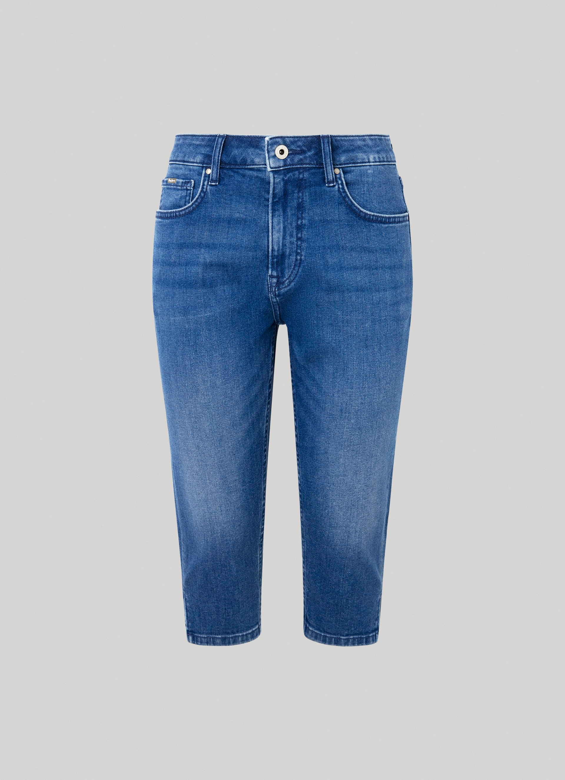 Pepe Jeans Caprijeans »SKINNY CROP«, mit kleinen Schlitzen