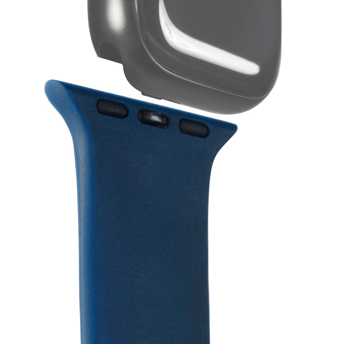 Hama Smartwatch-Armband »Armband für Apple Watch 10, Apple Watch 9, Apple Watch 8, SE/7/6/5/4«, 40 mm, 42 mm, Silikon, Druckknopf, Apple Watch 10, 7, 6, 5, 4, 3, 2, 1