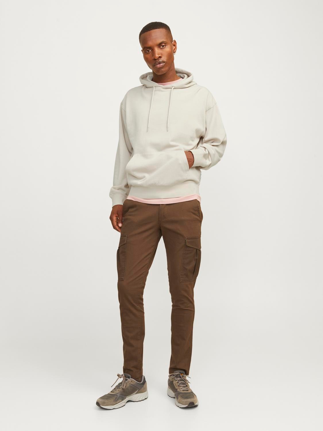 Jack & Jones Kapuzensweatshirt »JJECHARGE SWEAT HOOD NOOS«, mit Kapuze