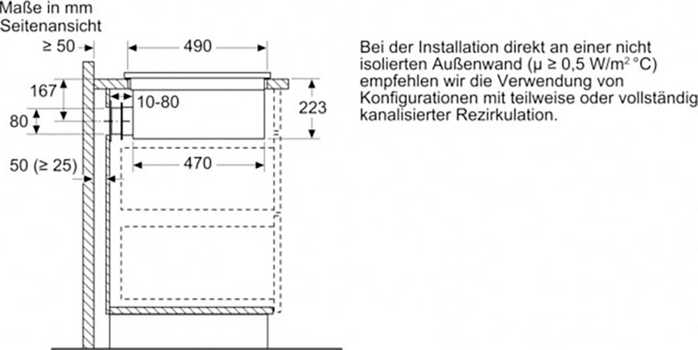Constructa Kochfeld mit Dunstabzug »CV438236«