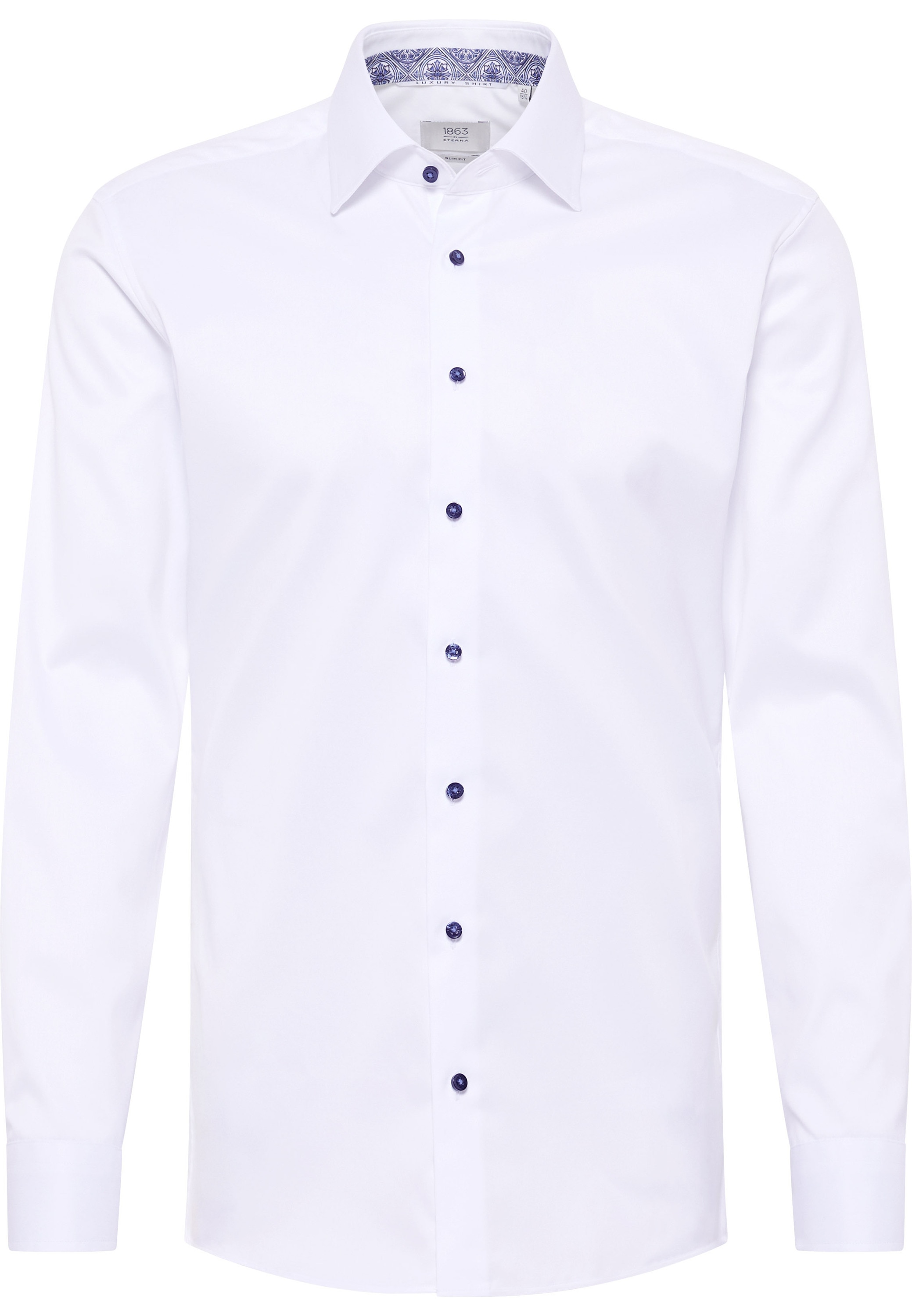 Eterna Langarmhemd »SLIM FIT«, NON IRON (bügelfrei)