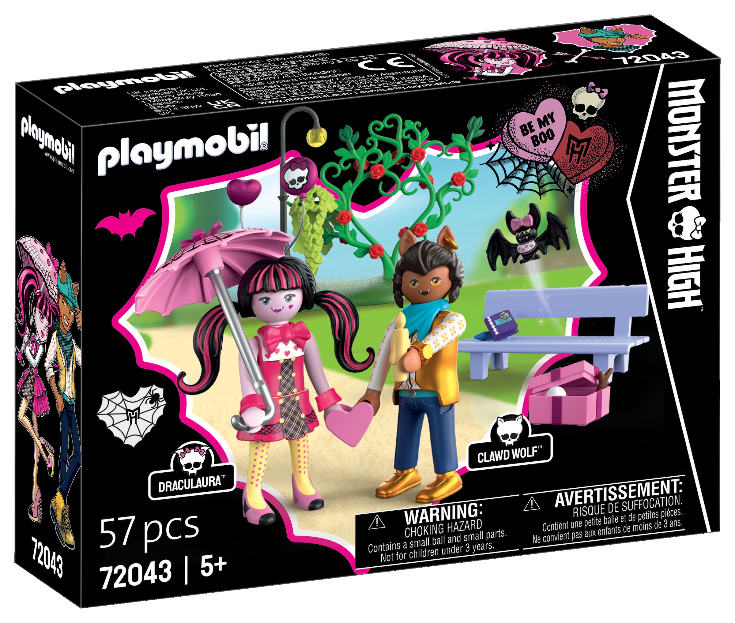 Playmobil® Konstruktions-Spielset »Valentinstagsdate (72043), Monster High™« Spielfigur