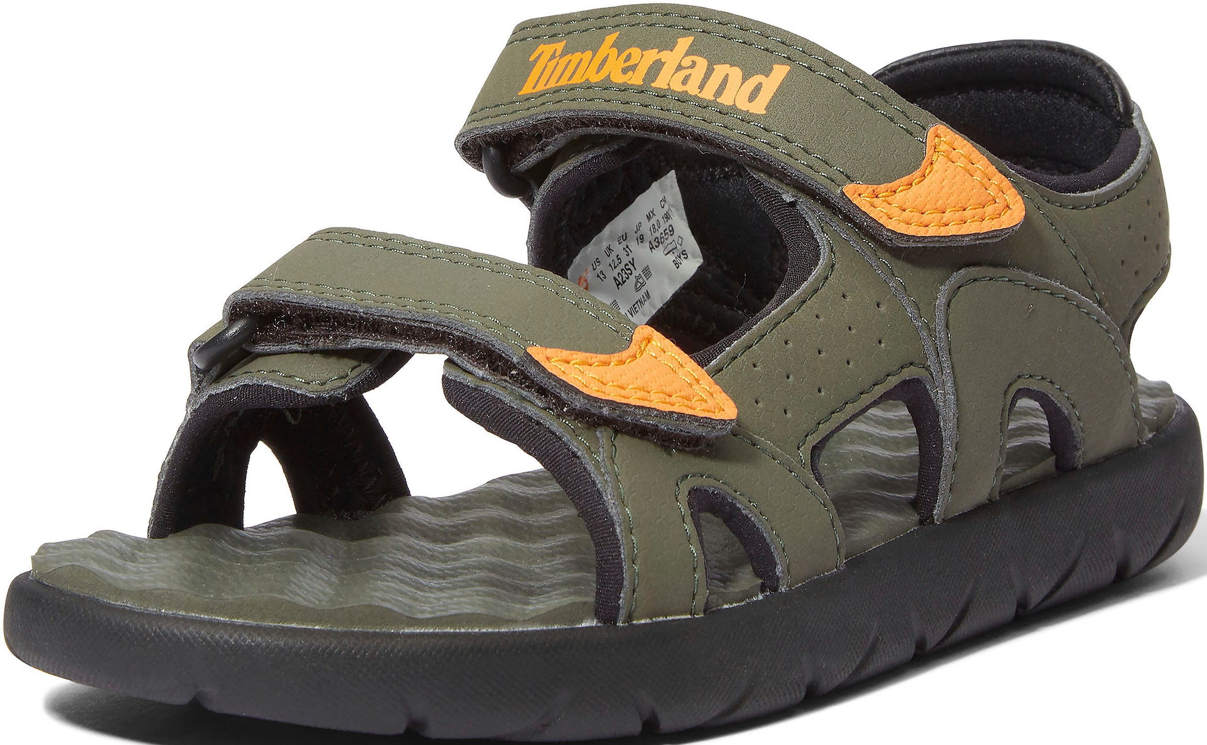 Timberland Sandale »Perkins Row 2-Strap«, mit Klettverschluss