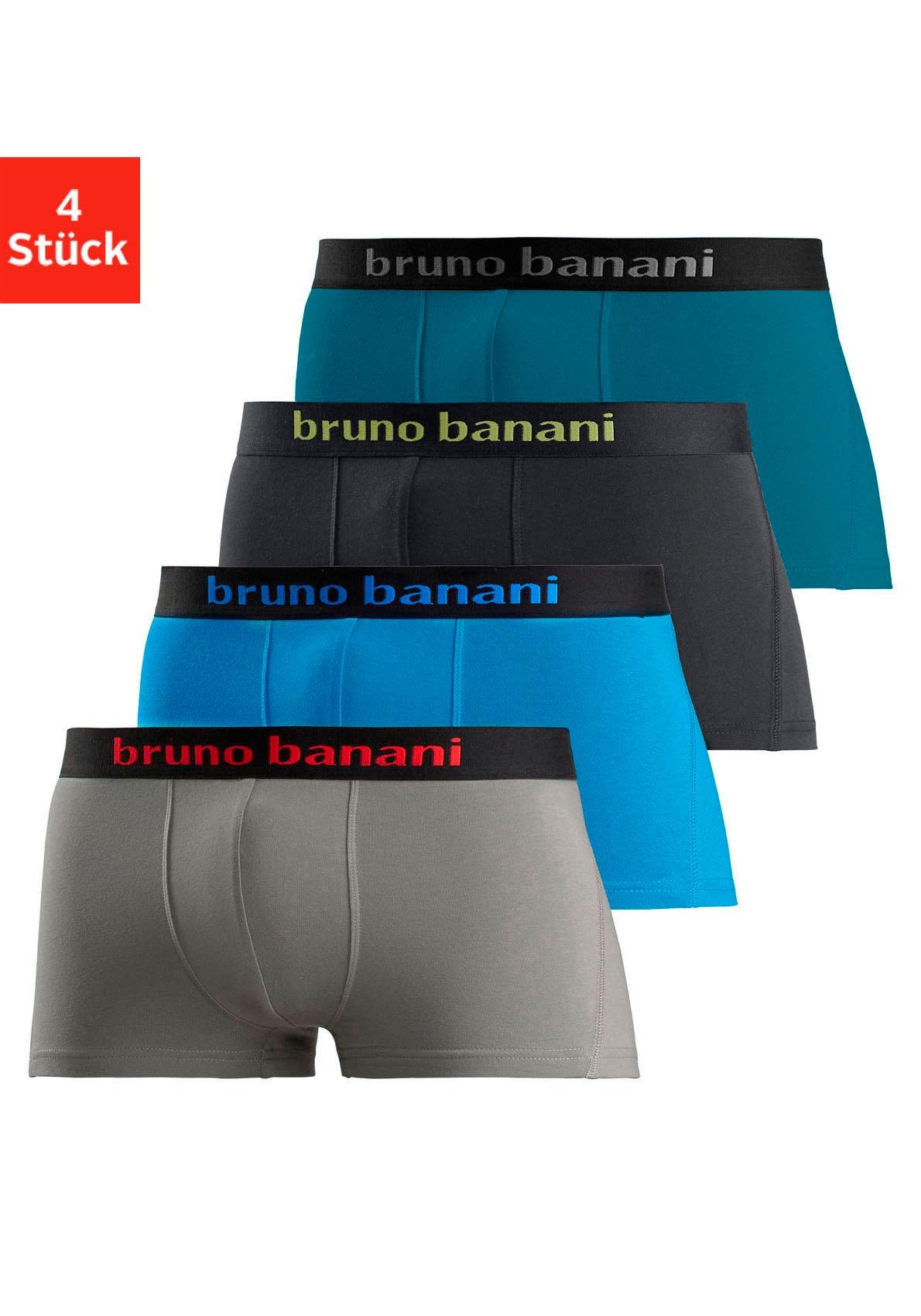 Bruno Banani Herren Hipster Packung in bunt, Größe S