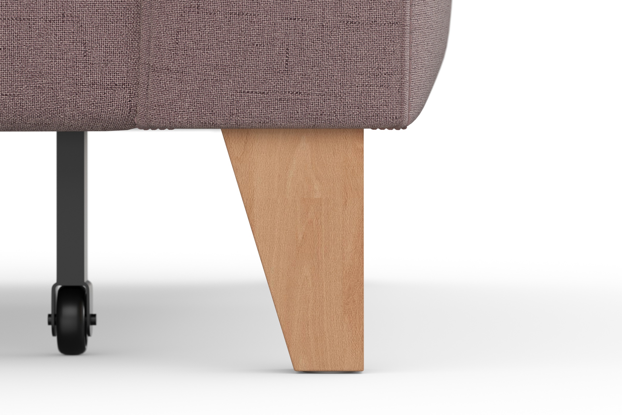 sit&more Ecksofa »Visby L-Form«, Wahlweise mit Bettfunktion und Stauraum, frei im Raum stellbar