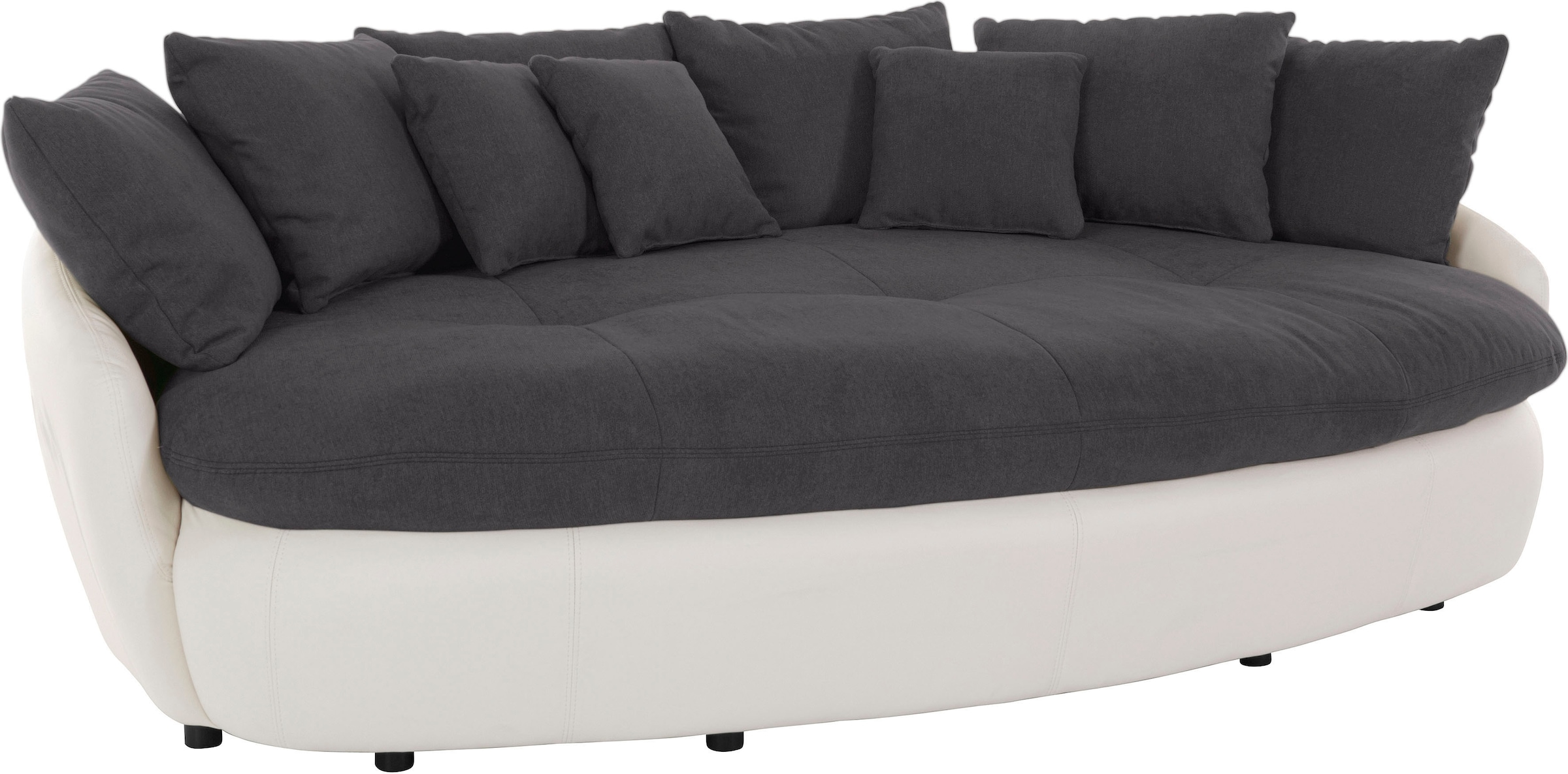 COTTA Big-Sofa »Aruba« gemütliches Megasofa in XXL in organischer Form mit vielen Kissen