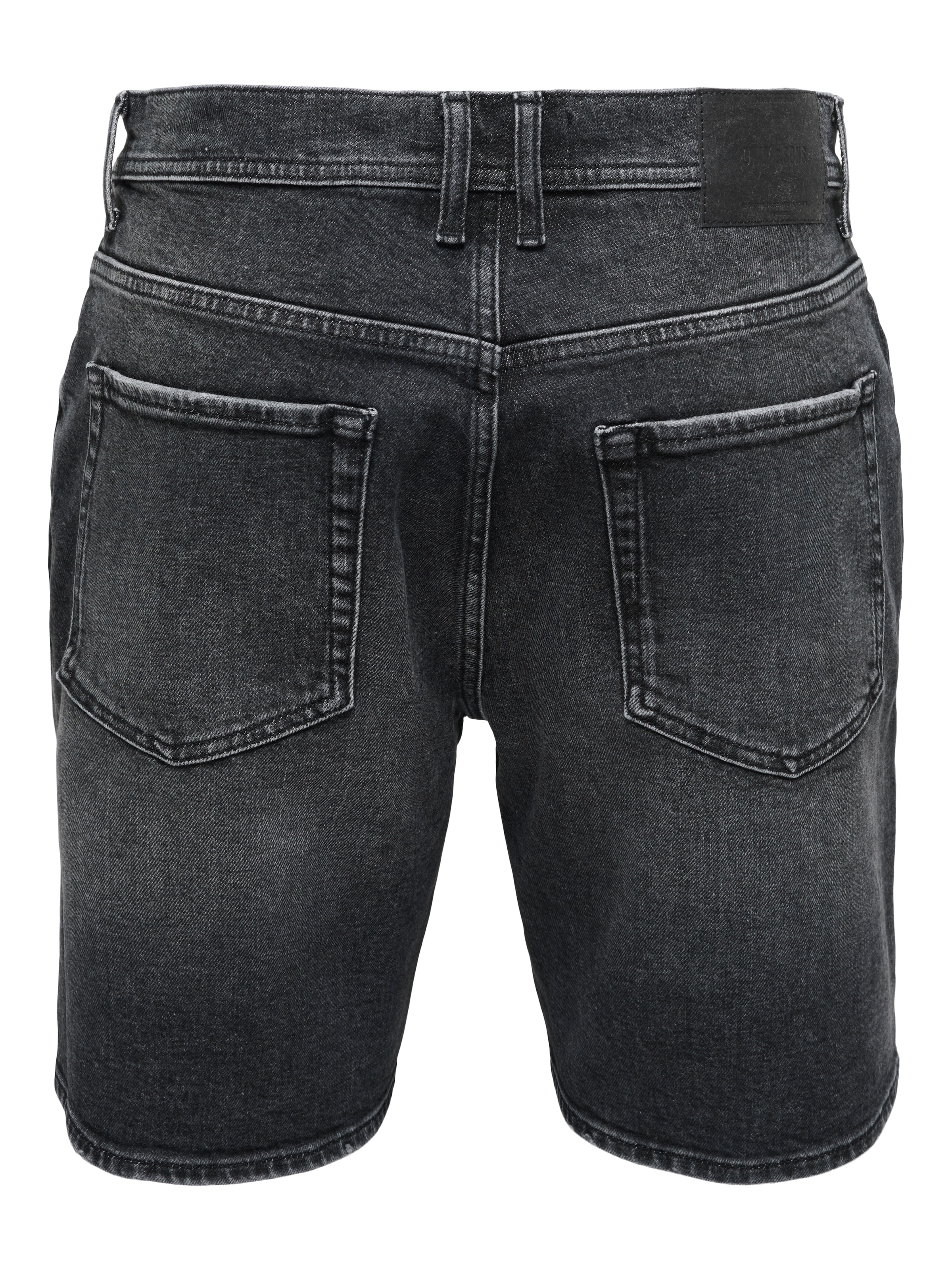 ONLY & SONS Jeansshorts »ONSEDGE PERF WB 6968 DOT DNM SHORTS NOOS« Baumwollmischung, straight fit