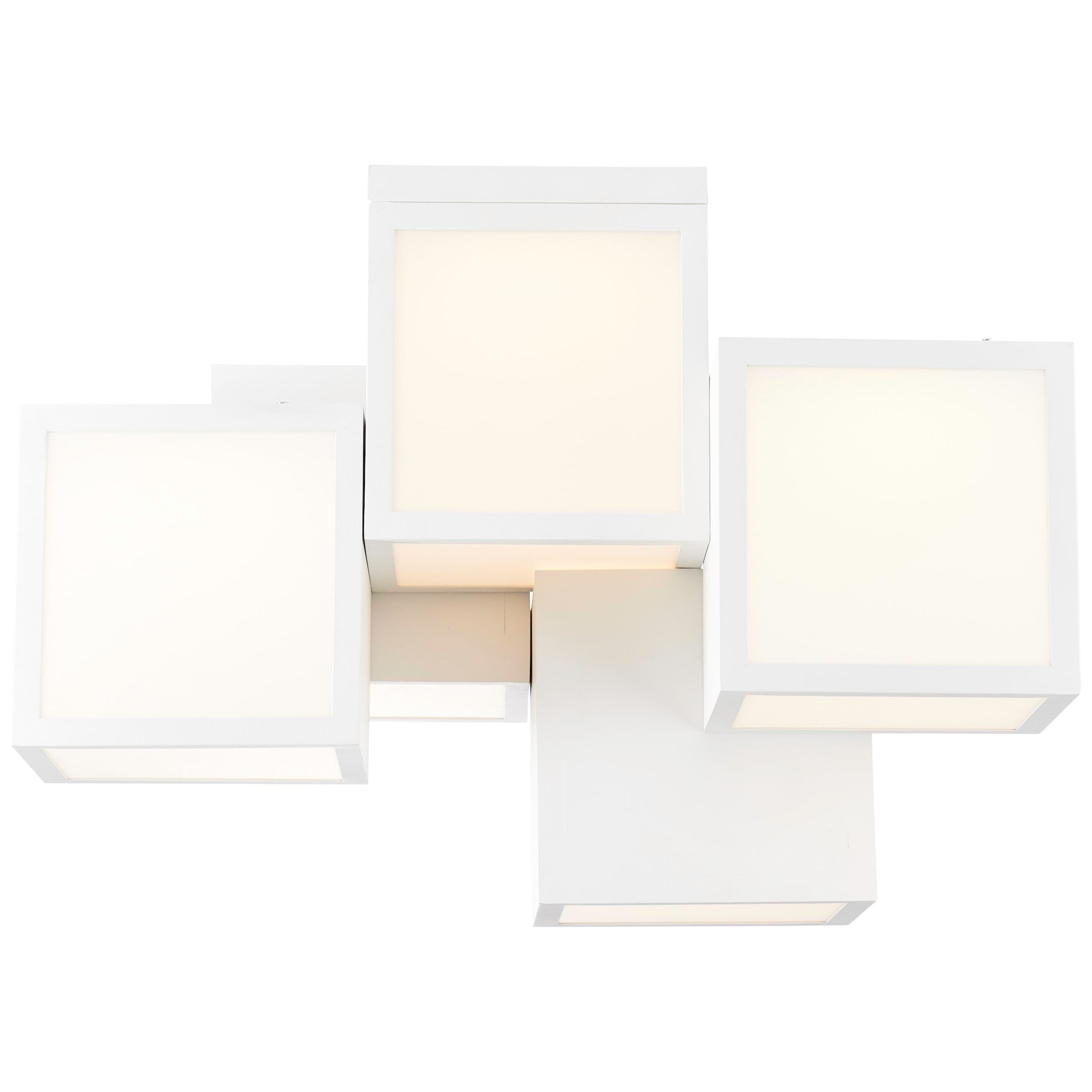 Brilliant Deckenleuchte »Cubix«, 1 flammig, LED Deckenlampe, 5-flammig weiß