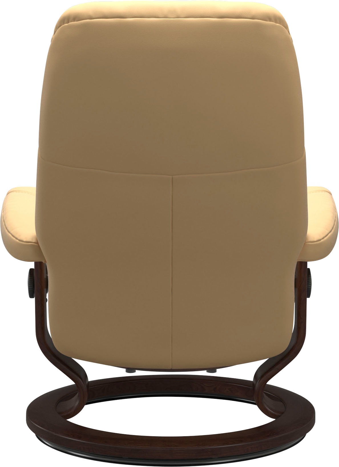 Stressless® Relaxsessel »Consul«, (Set, Relaxsessel mit Hocker), mit Hocker, mit Classic Base, Größe M, Gestell Braun