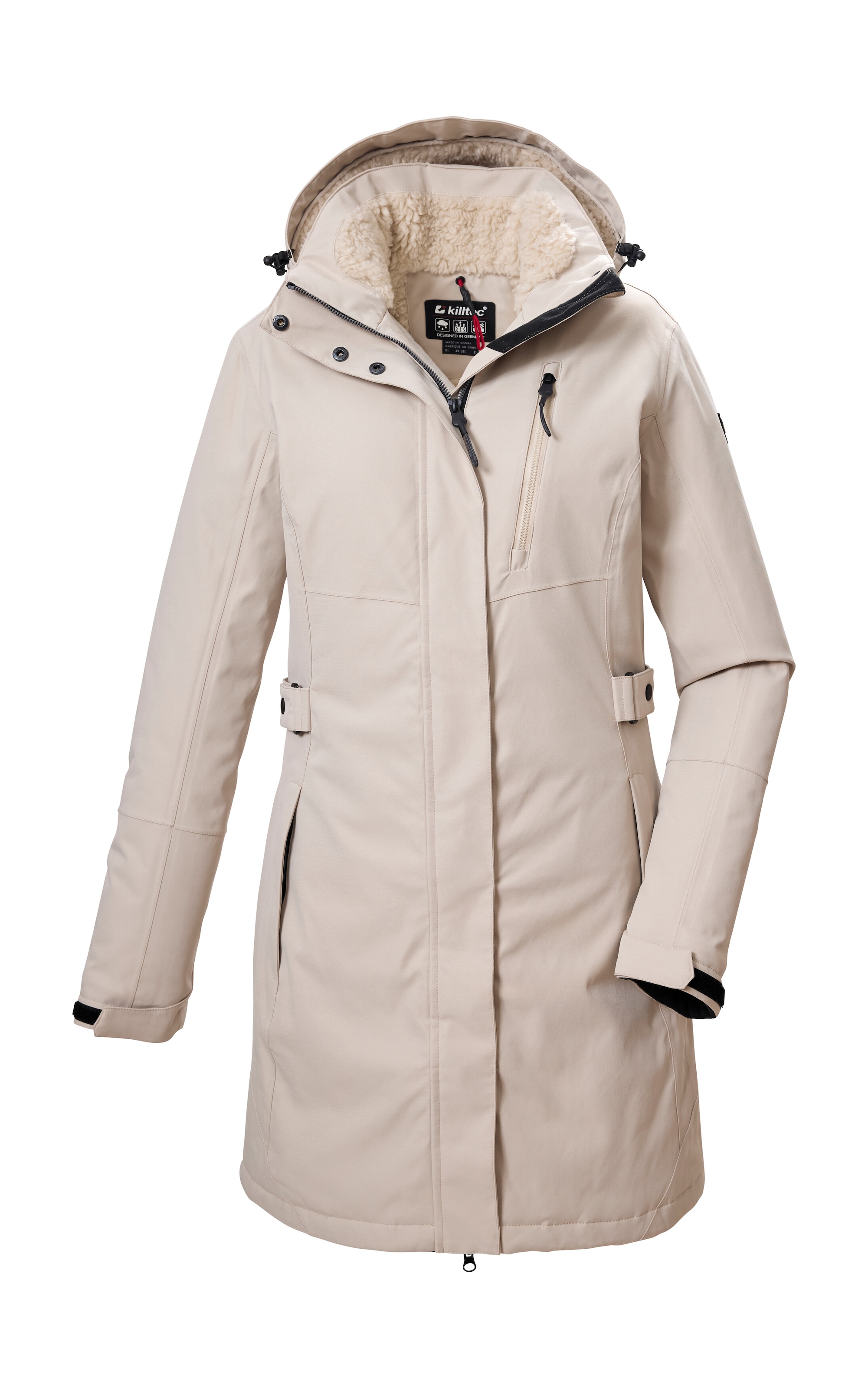 Killtec Parka »KW 300 WMN PRK« Wasser- und winddichter Damen Parka mit abnehmbarer Kapuze