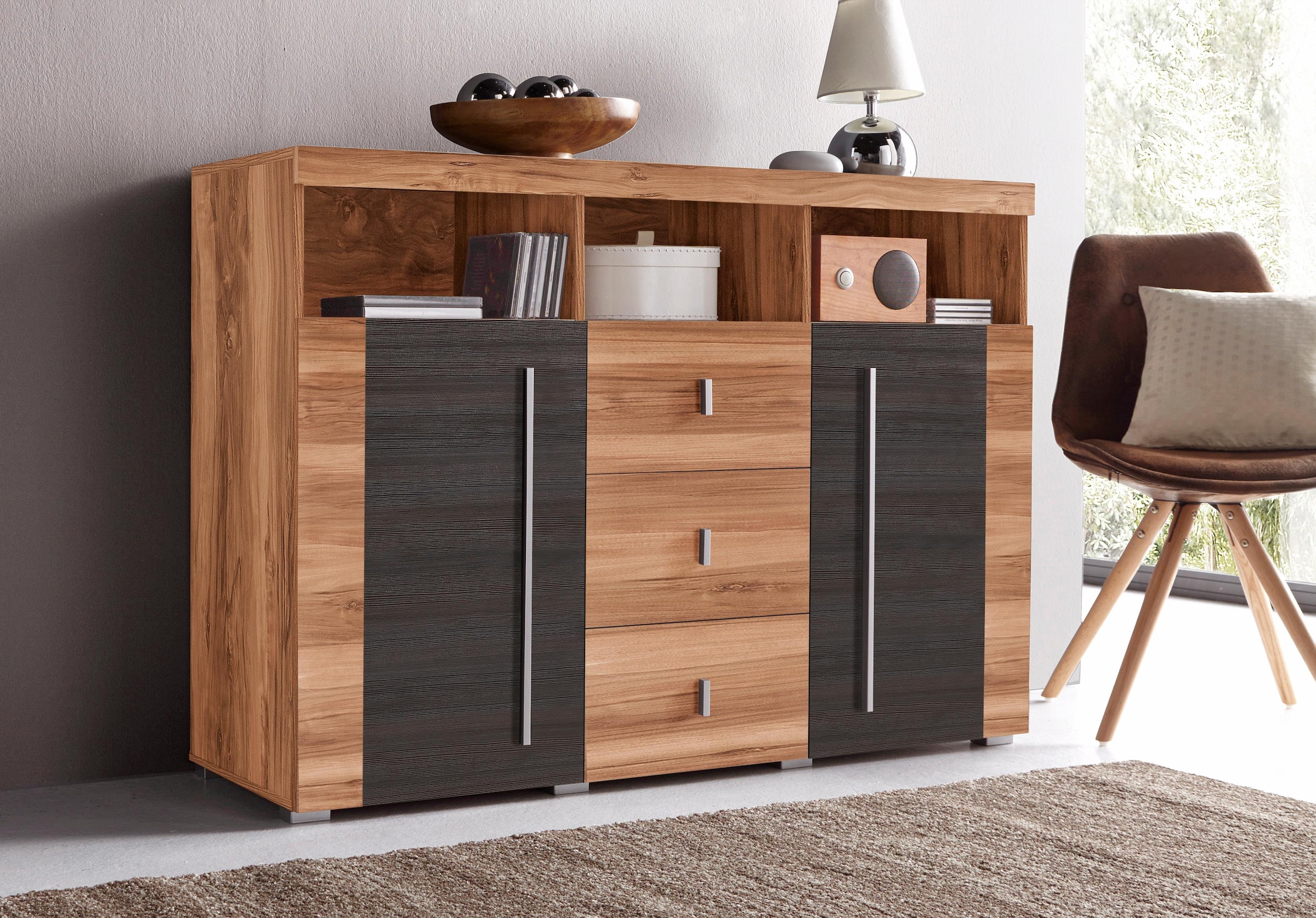 Helvetia Sideboard »Roger«, Breite 132 cm