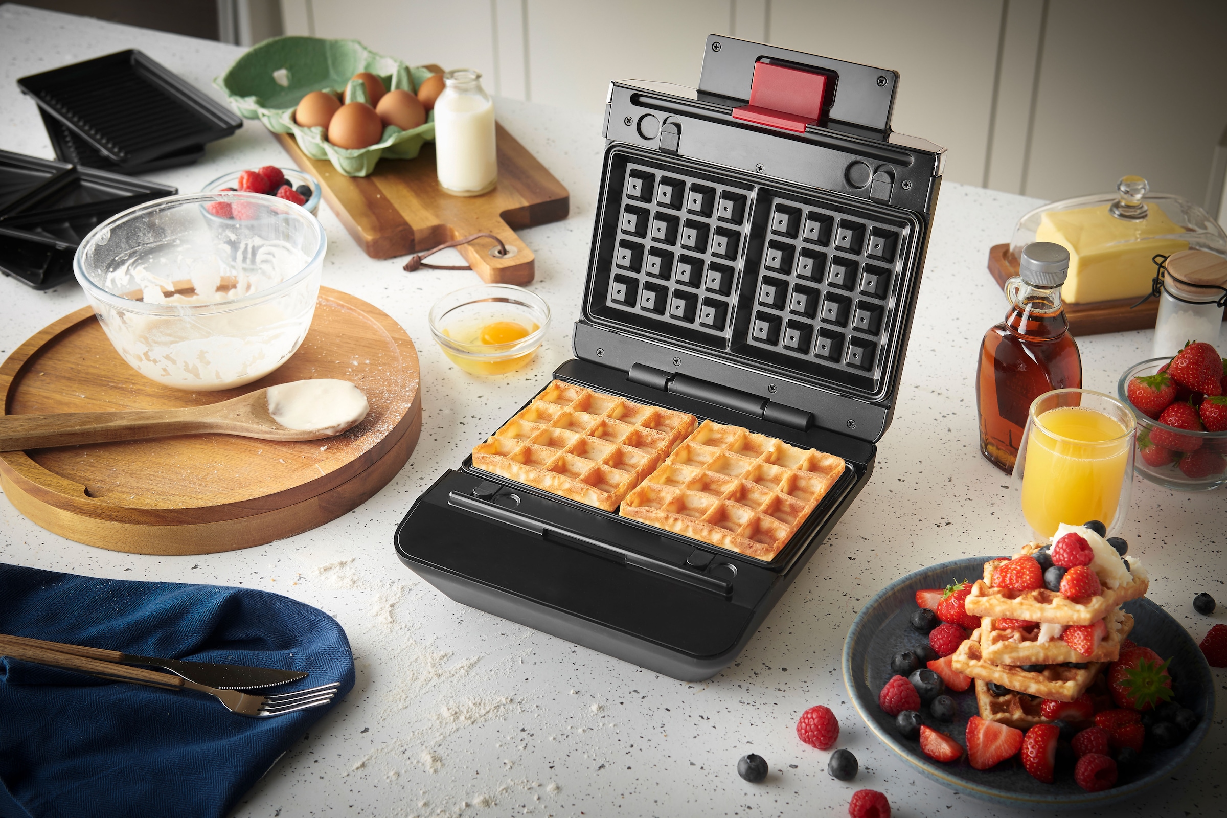 RUSSELL HOBBS 3-in-1-Sandwichmaker »Creations 28690-56« 820 W Inkl. Sandwich-, Waffel-& Grillplatten