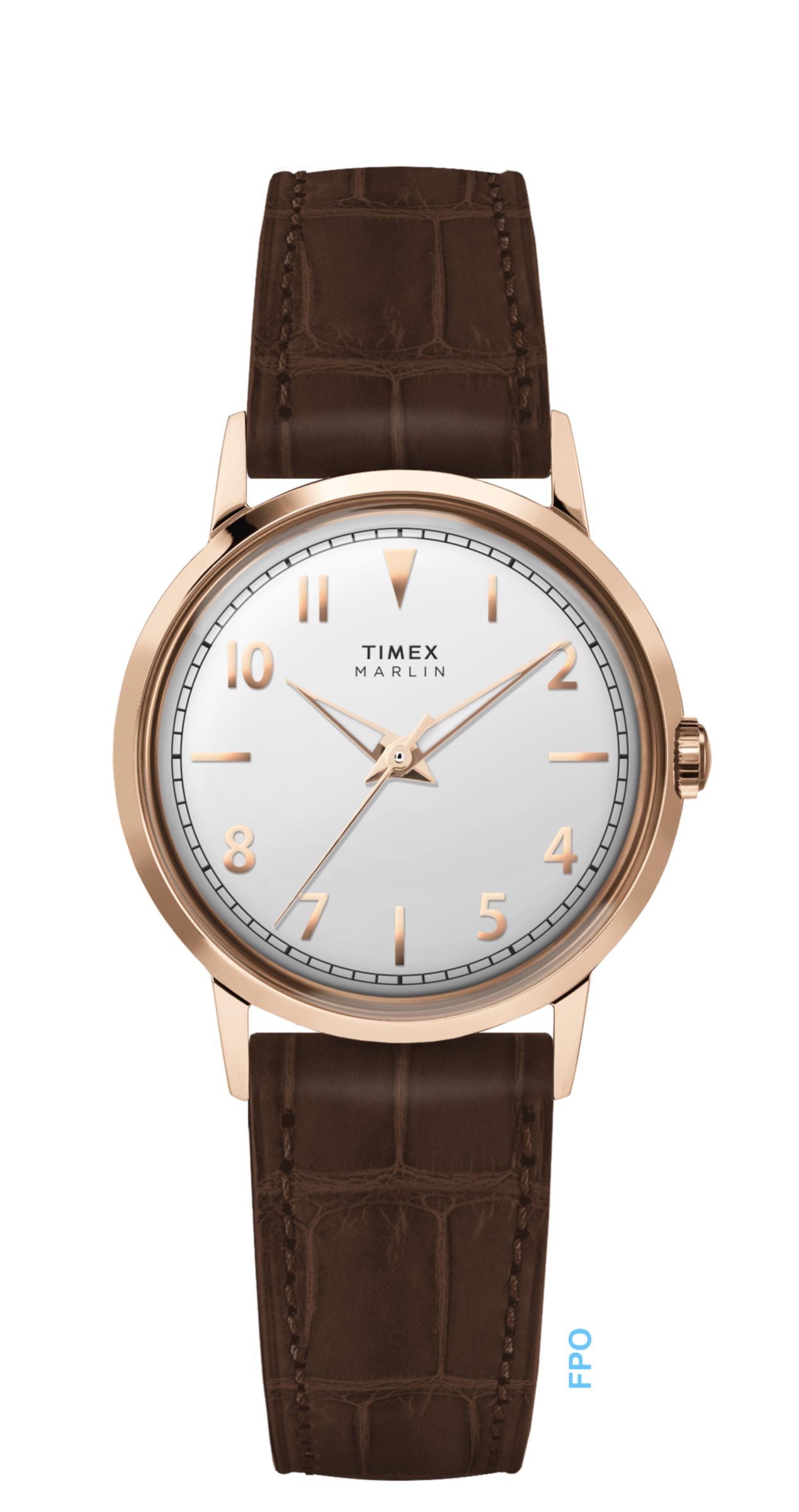 Timex Quarzuhr »MARLIN«, Armbanduhr, Damenuhr, Lederarmband, Leuchtzeiger