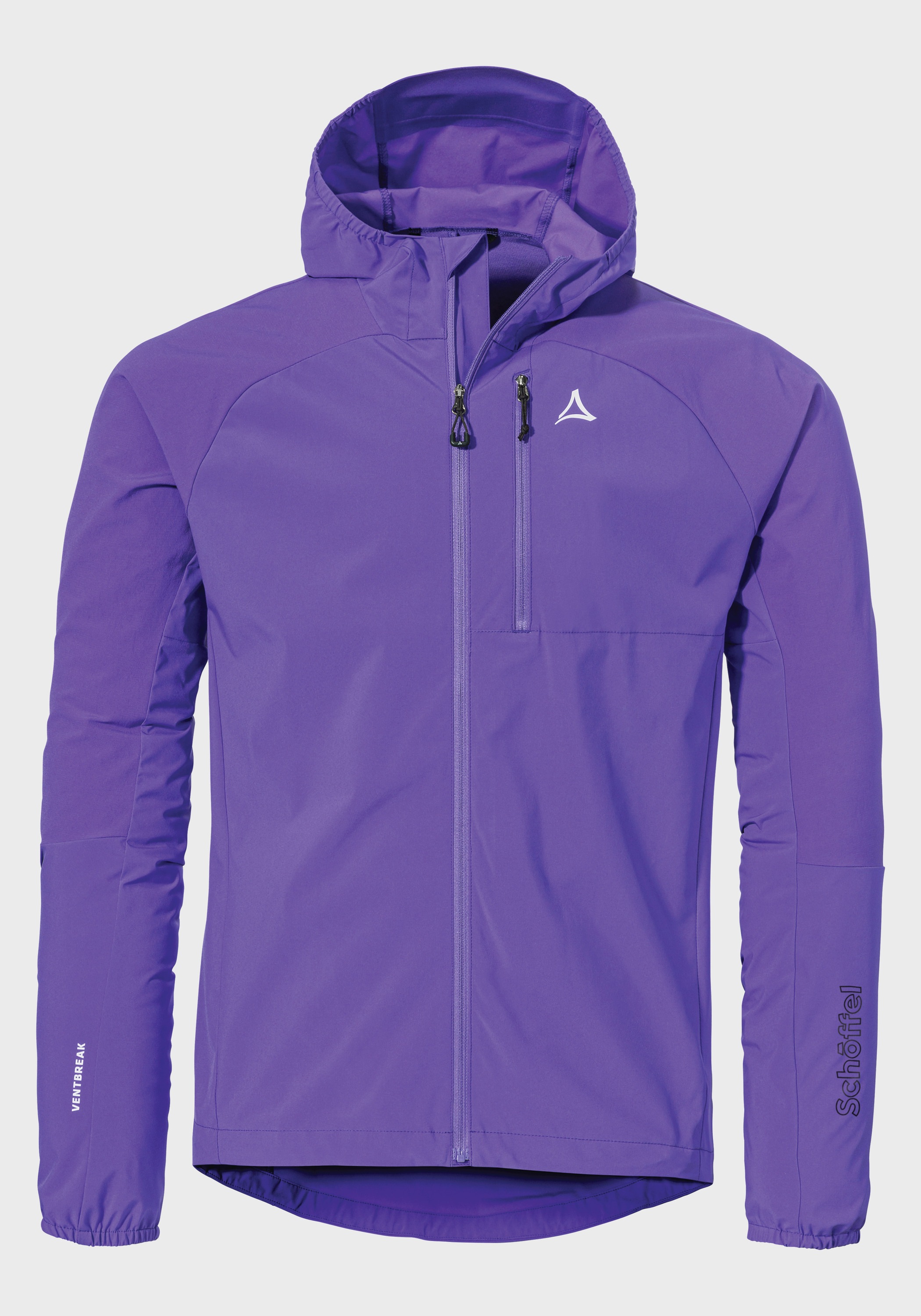 Schöffel Outdoorjacke »Bike Hybrid Jk Style Mamry MNS«, mit Kapuze