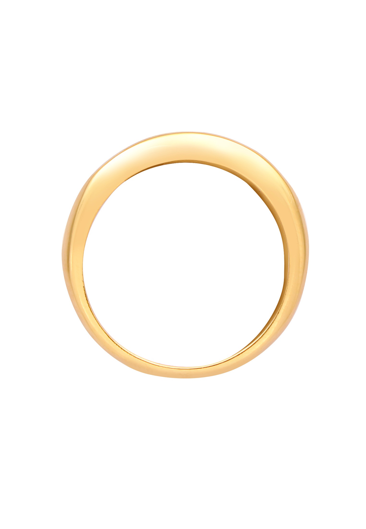 Elli Silberring »Ring Zirkonia Funkelnd Rechteck 925 Silber«