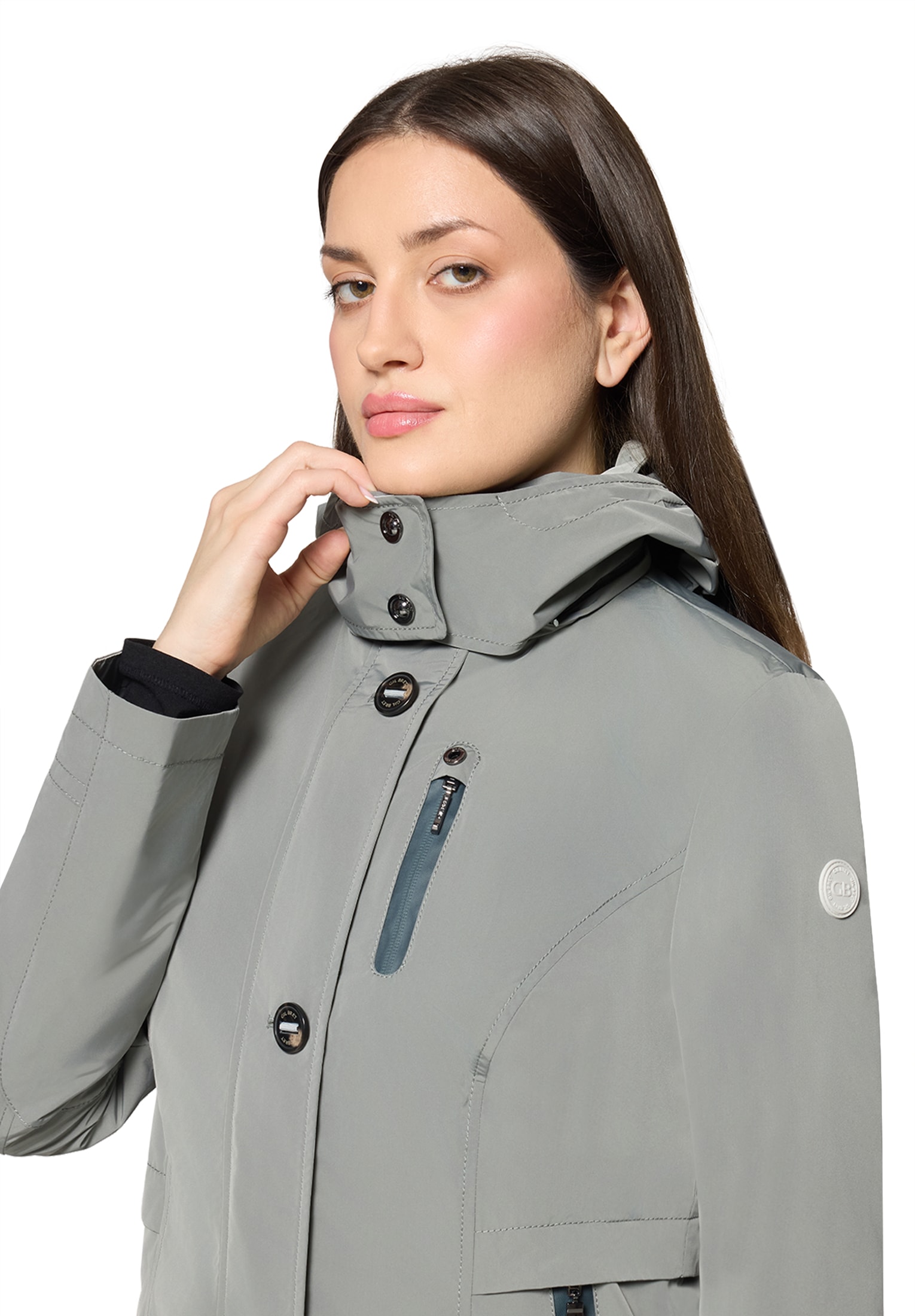 Gil Bret Outdoorjacke mit Kapuze mit Kapuze