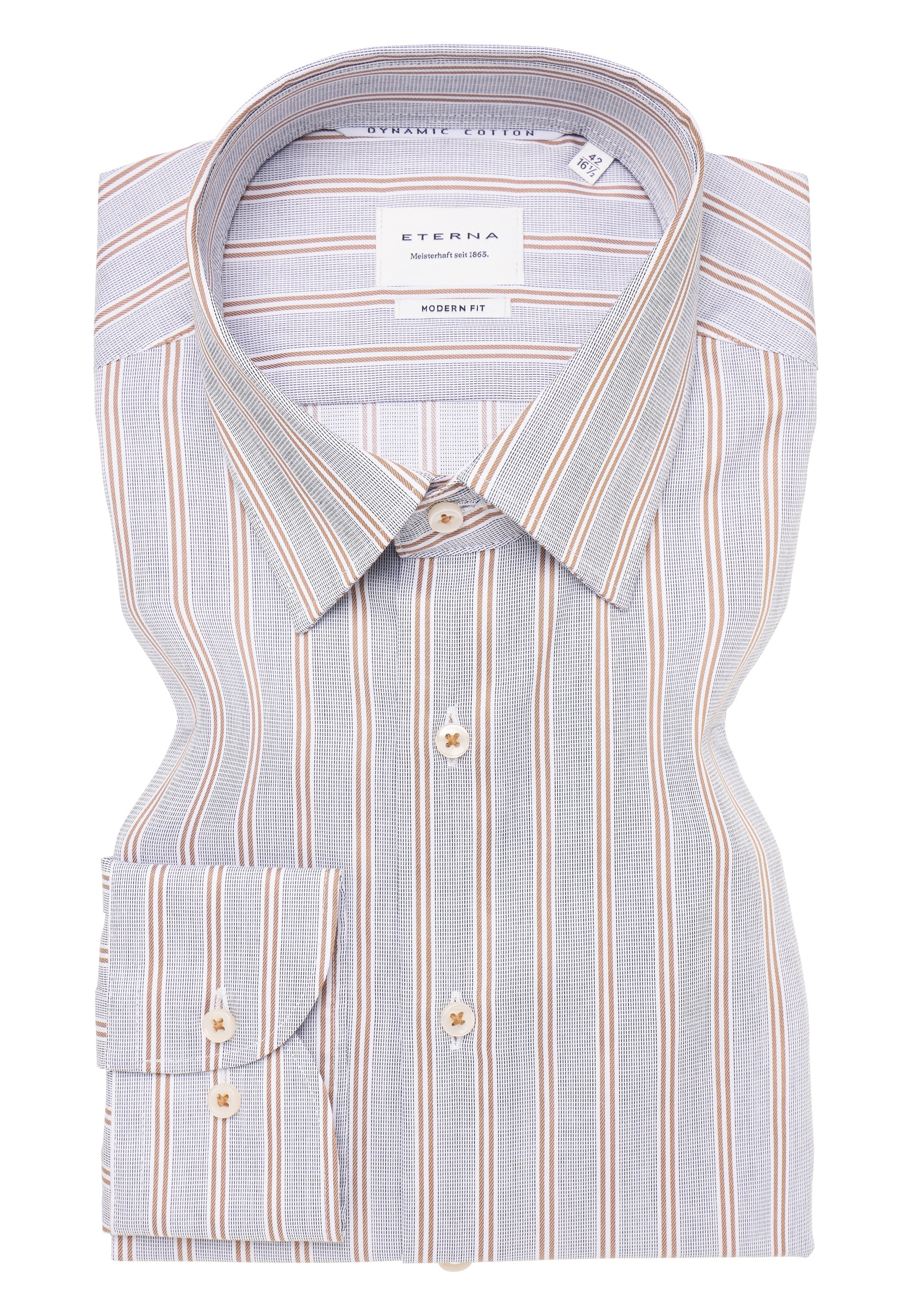 Eterna Langarmhemd »MODERN FIT«, NON IRON (bügelfrei)