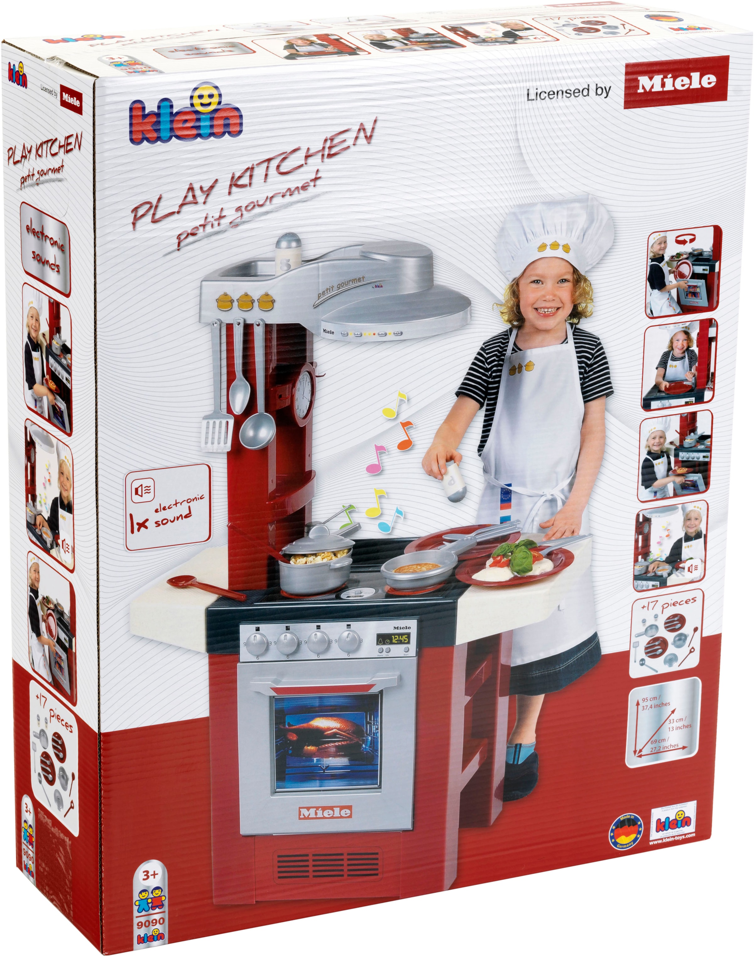 Klein Spielküche »Miele Küche Petit Gourmet«, Made in Germany
