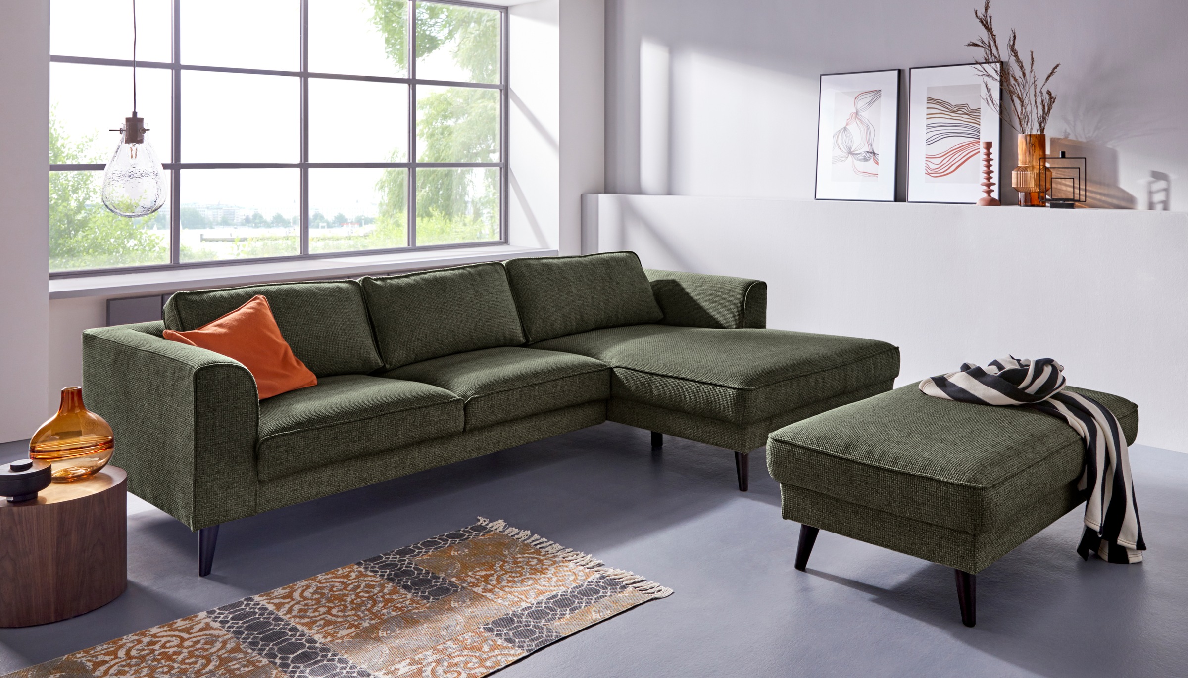 INOSIGN Ecksofa »Lumber Jack, L-Form«, in moderner Optik
